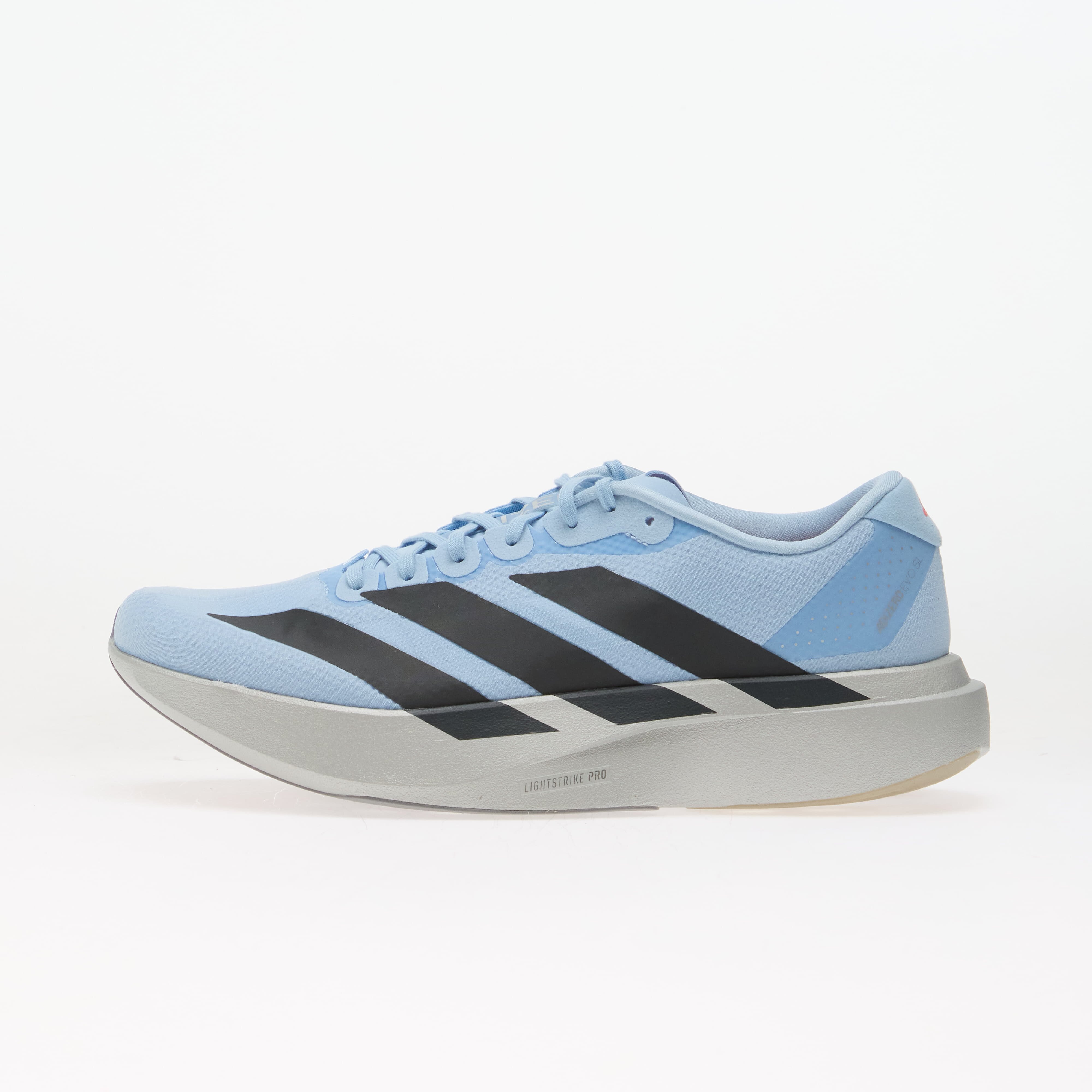 adidas Performance Сникърси adidas Adizero EVO SL Woven Clear Sky/ Carbon/ Silver Met.