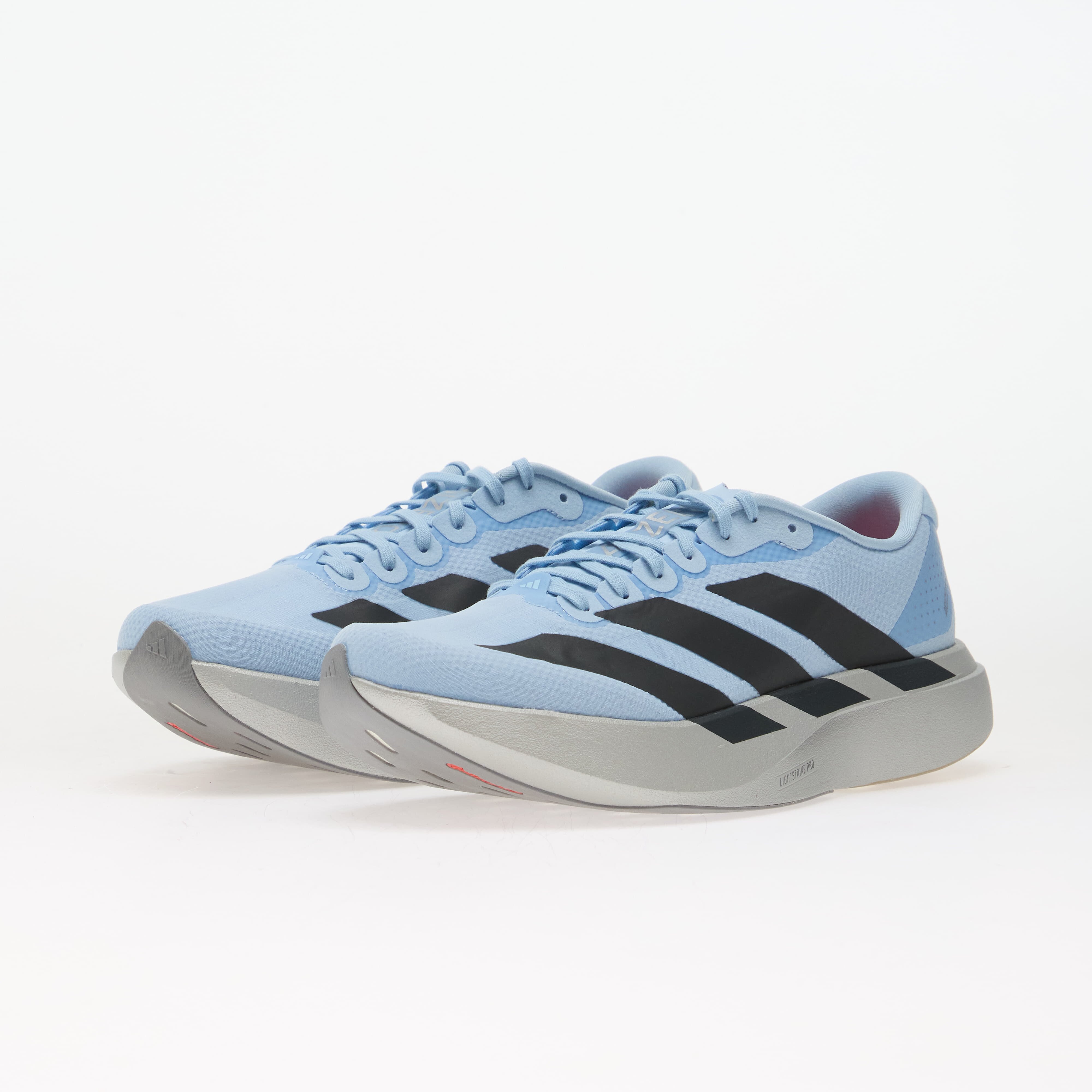 adidas Performance Сникърси adidas Adizero EVO SL Woven Clear Sky/ Carbon/ Silver Met.