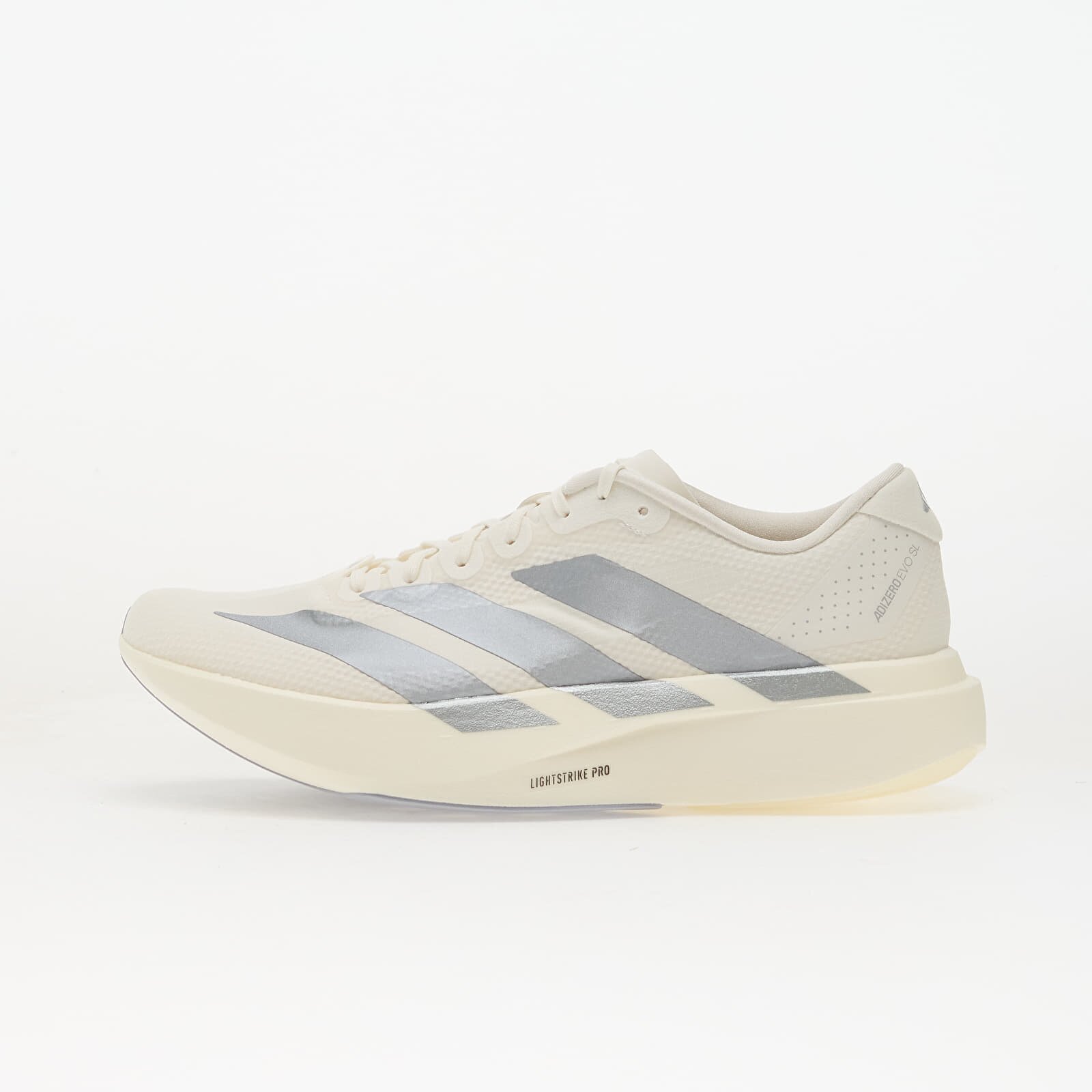 adidas Performance Сникърси adidas Adizero EVO SL Woven Core White/ Core White/ Halo Silver