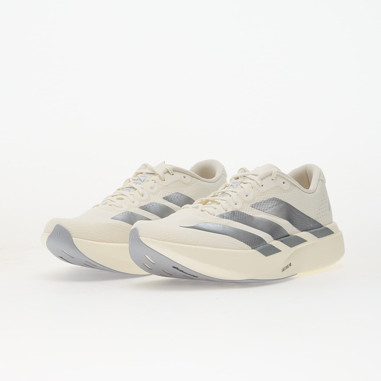 adidas Performance Сникърси adidas Adizero EVO SL Woven Core White/ Core White/ Halo Silver