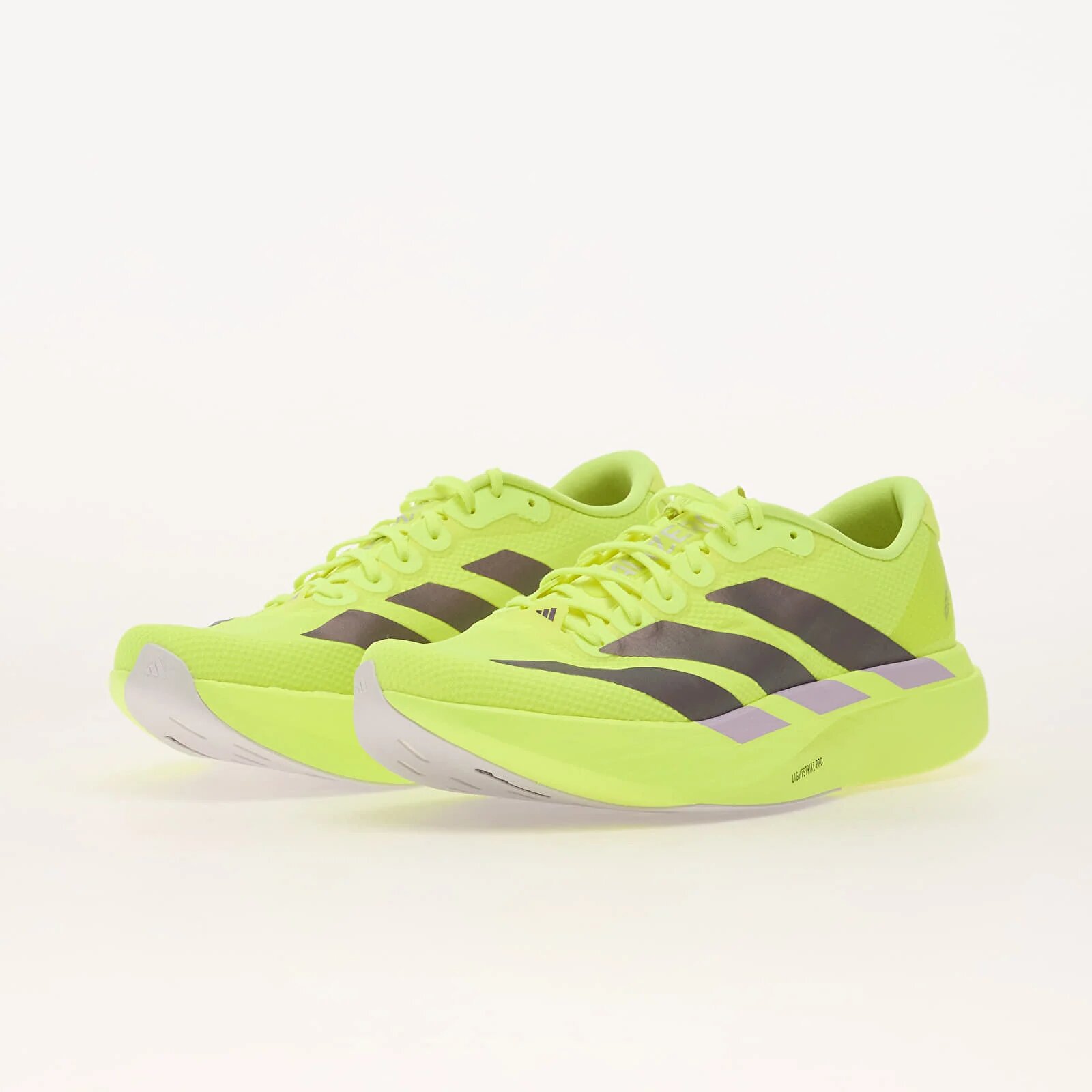 adidas Performance Сникърси adidas Adizero EVO SL Woven M Solar Yellow/ Aurora Plum/ Powder Plum