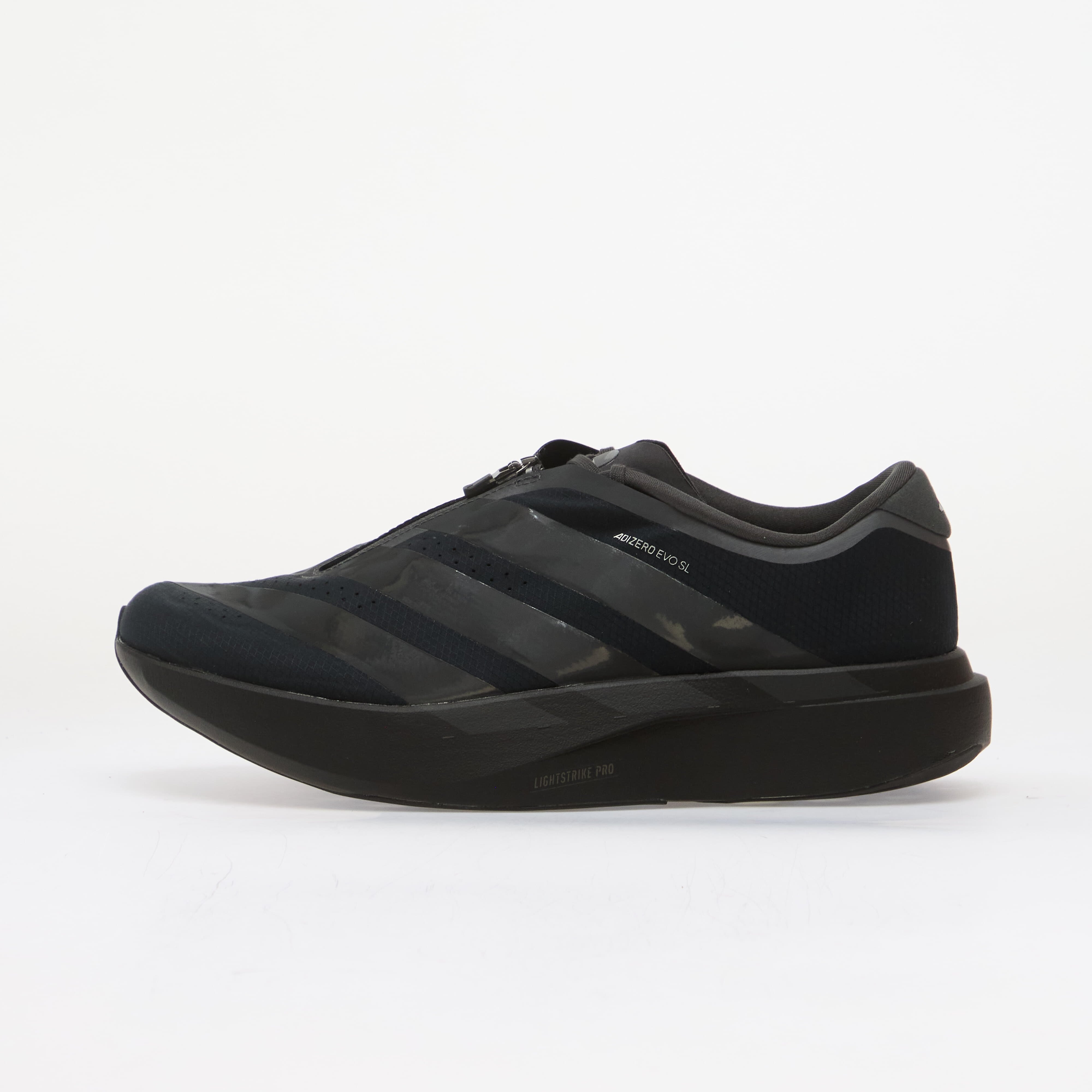 adidas Performance Сникърси adidas ADIZERO EVO SL Zip LIGHTSTRIKEPRO Running Core Black/ Grey Six/ Silver Met.