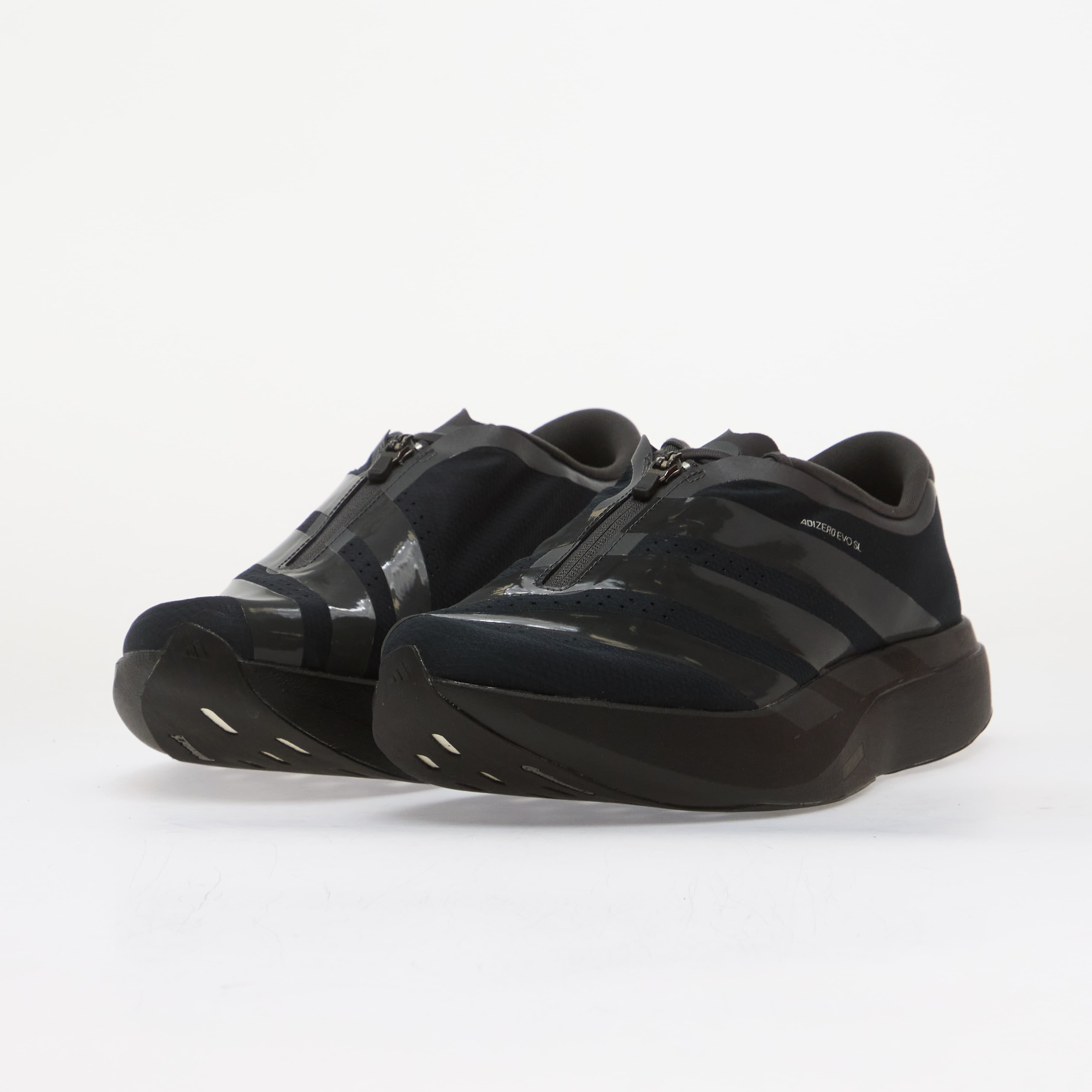 adidas Performance Сникърси adidas ADIZERO EVO SL Zip LIGHTSTRIKEPRO Running Core Black/ Grey Six/ Silver Met.