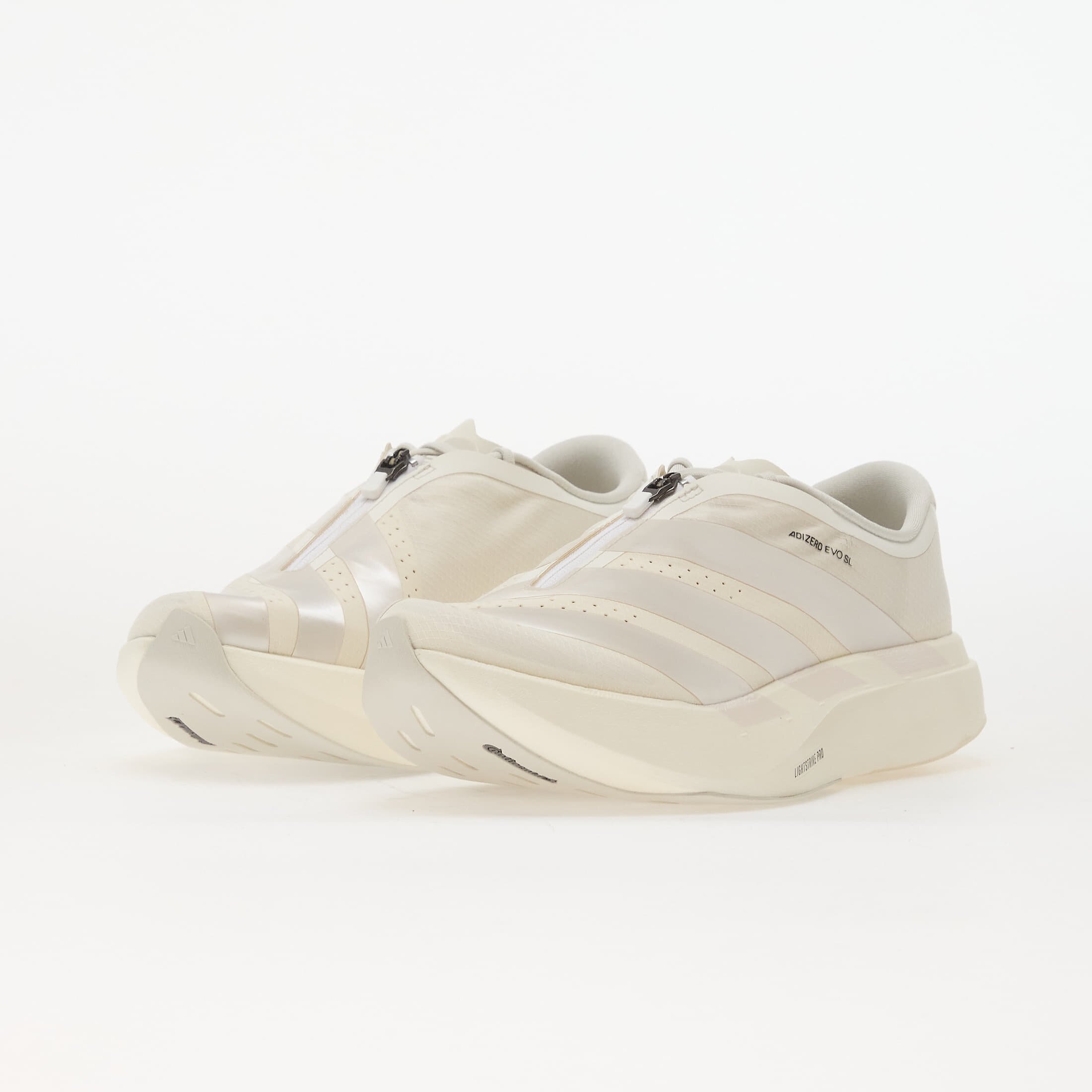adidas Performance Сникърси adidas ADIZERO EVO SL Zip LIGHTSTRIKEPRO Running Core White/ Zero Met./ Orbit Grey