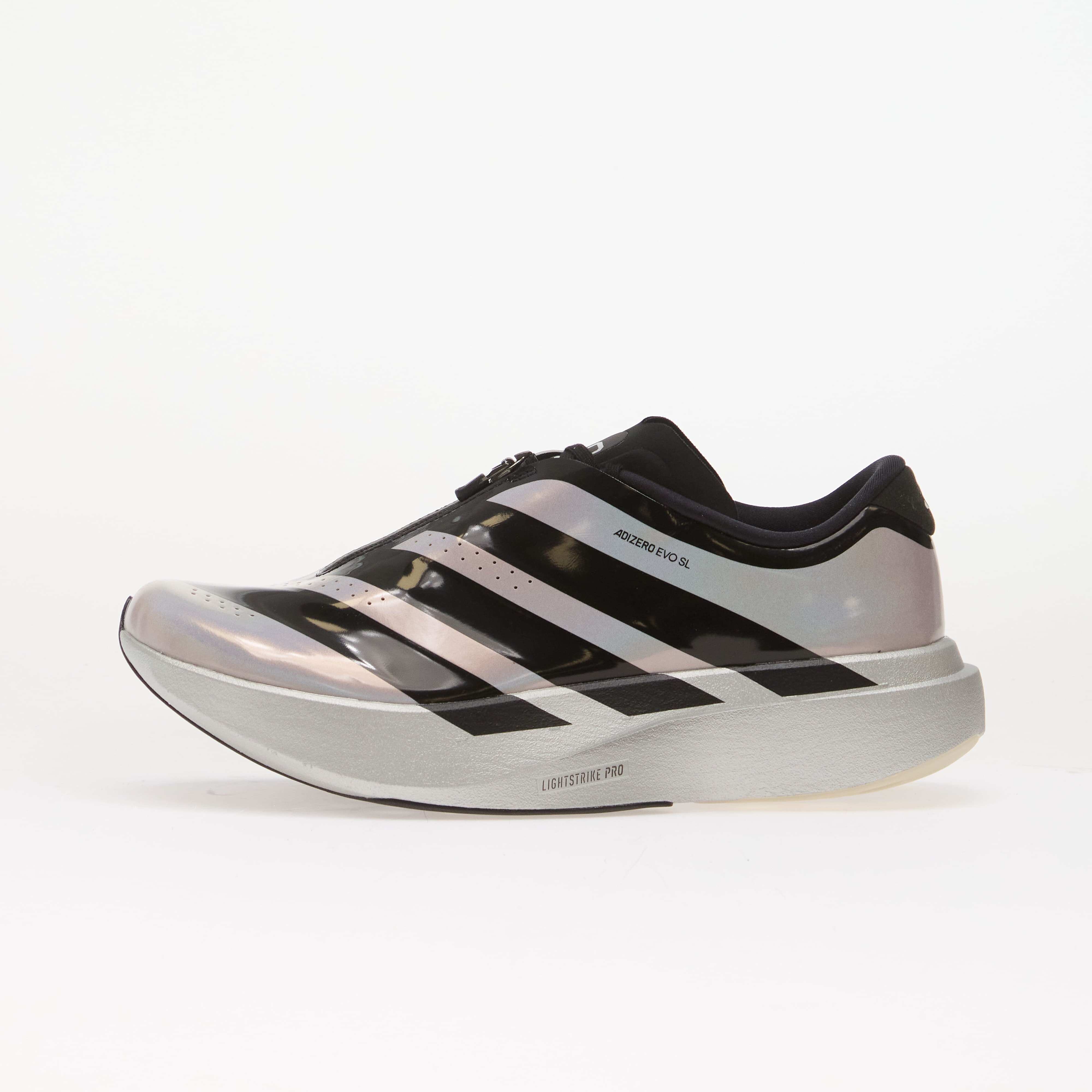 adidas Performance Сникърси adidas Adizero EVO SL ZIP Silver Met./ Core Black/ Halo Silver