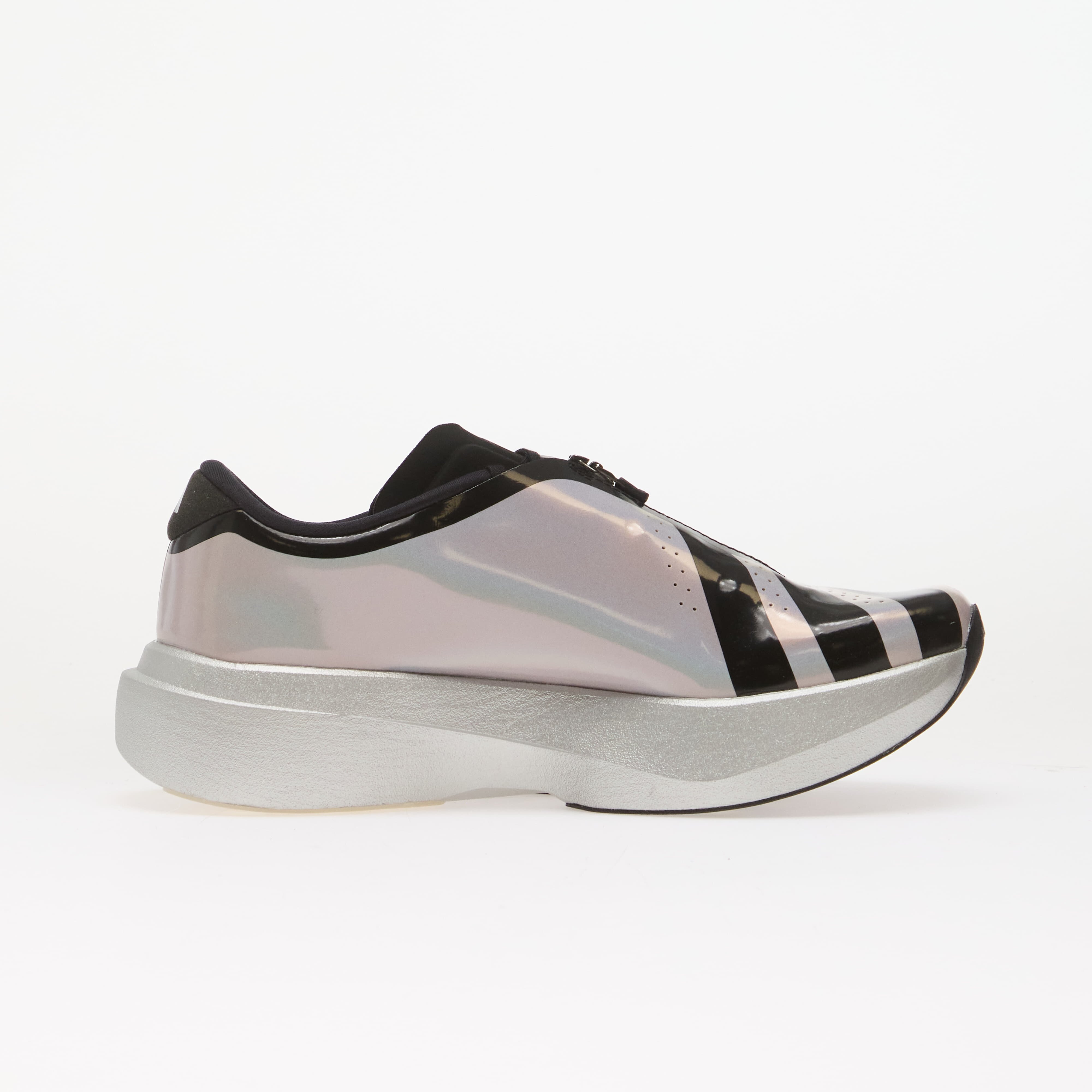 adidas Performance Сникърси adidas Adizero EVO SL ZIP Silver Met./ Core Black/ Halo Silver