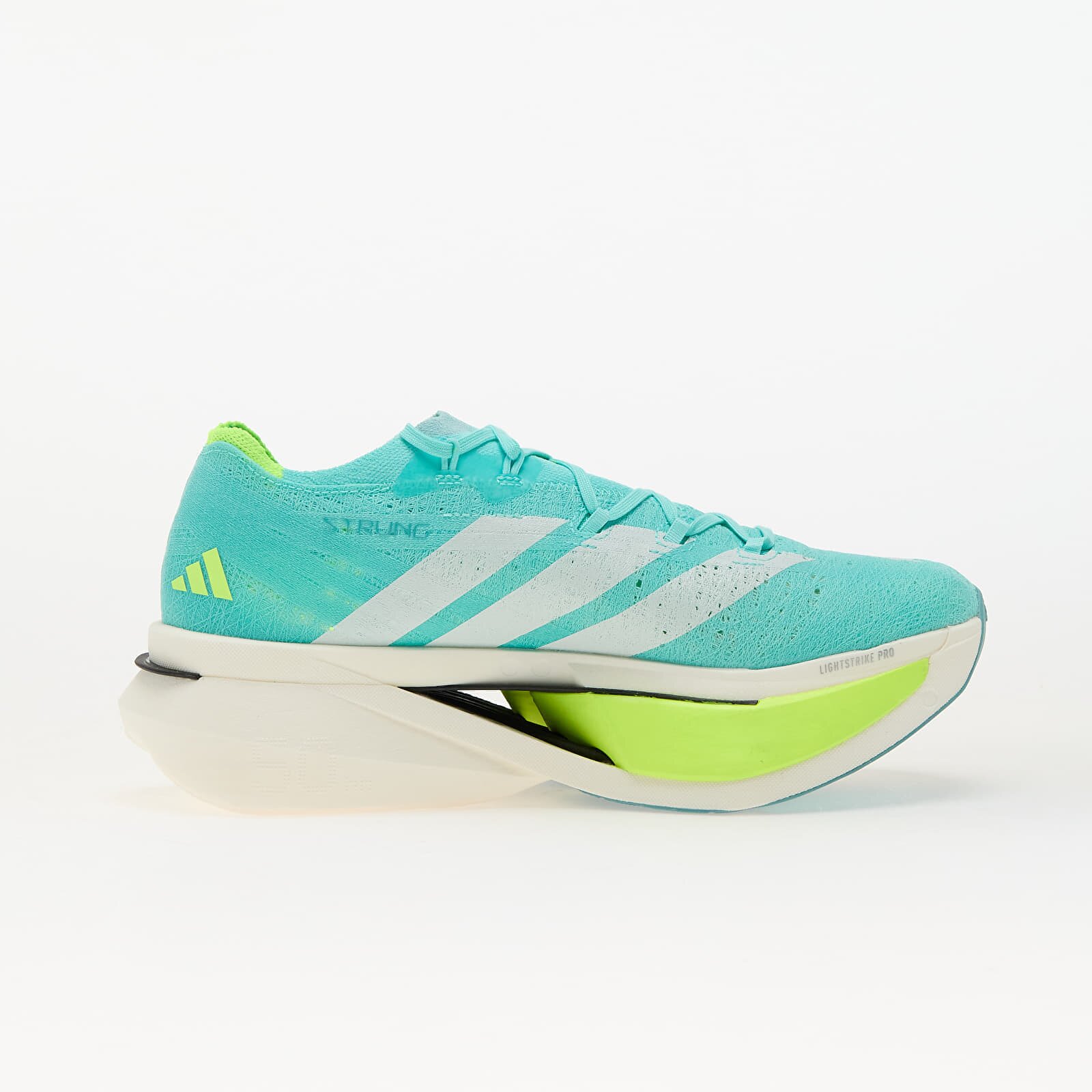 adidas Performance Сникърси adidas Adizero Prime X3 STRUNG Running Flash Aqua/ Zero Met./ Lucid Lemon