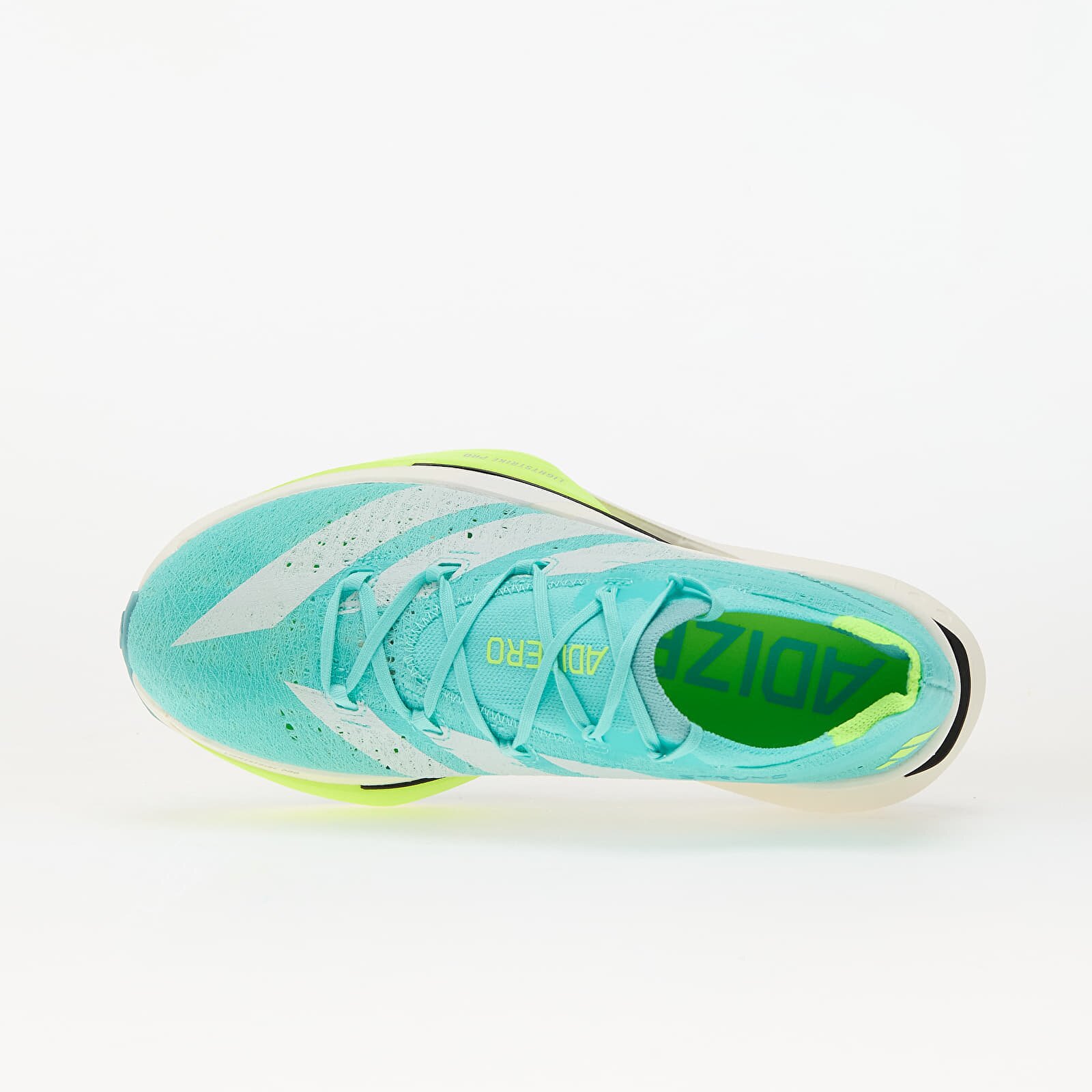 adidas Performance Сникърси adidas Adizero Prime X3 STRUNG Running Flash Aqua/ Zero Met./ Lucid Lemon