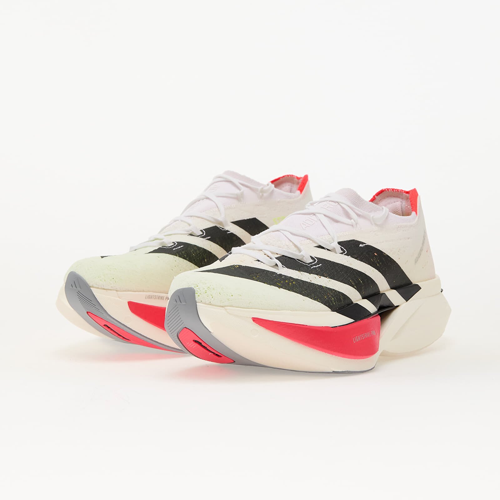 adidas Performance Сникърси adidas Adizero Prime X3 STRUNG Running Ftwr White/ Core Black/ Lucid Red