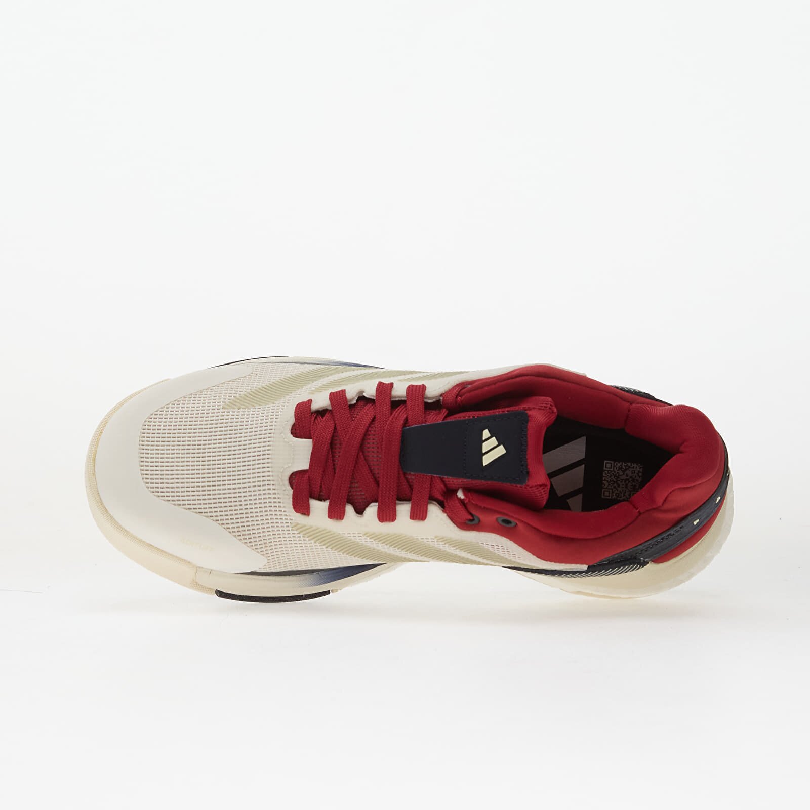 adidas Performance Сникърси adidas Crazyquick Boost Padel Chalk White/ Ice Gold Met./ Team Victory Red
