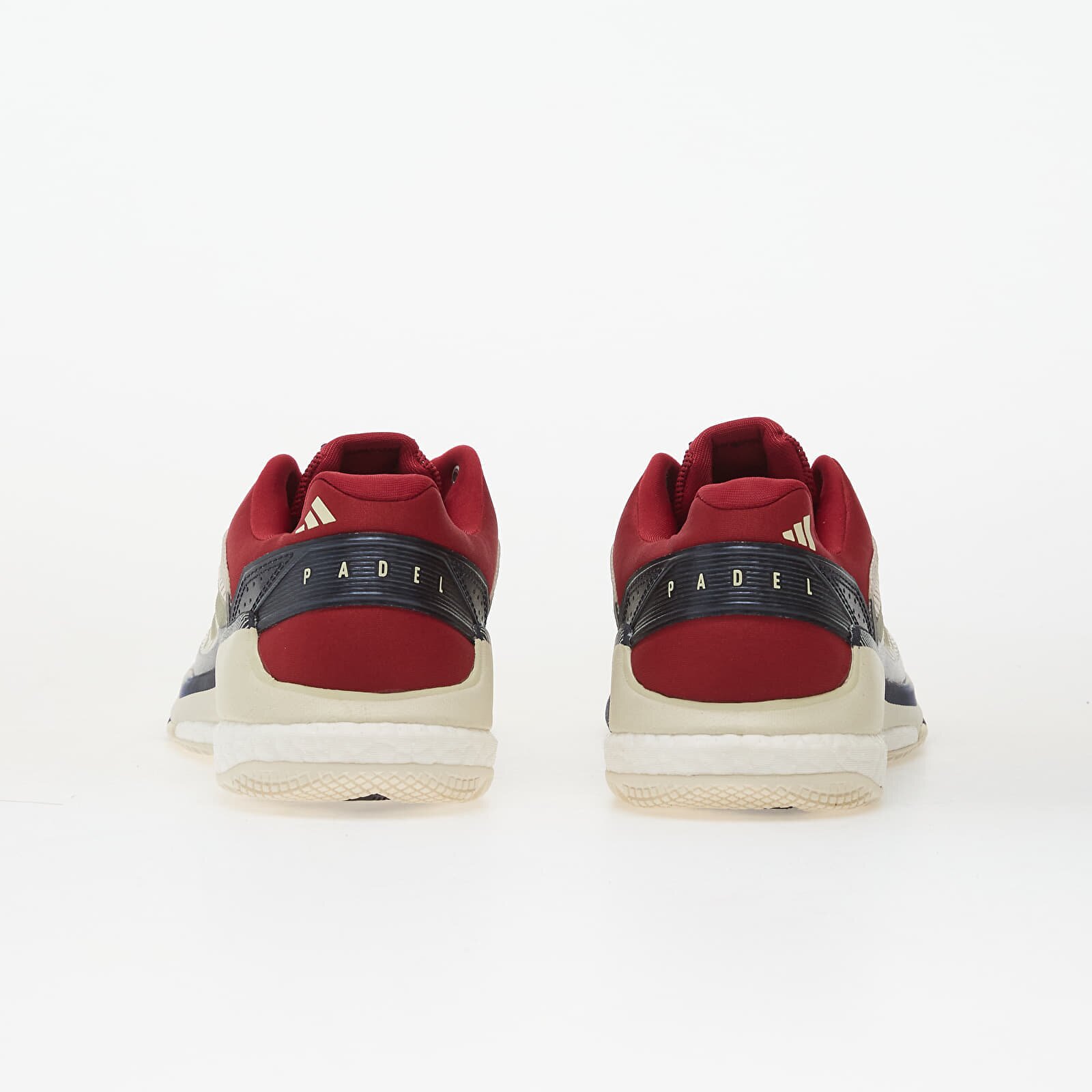 adidas Performance Сникърси adidas Crazyquick Boost Padel Chalk White/ Ice Gold Met./ Team Victory Red