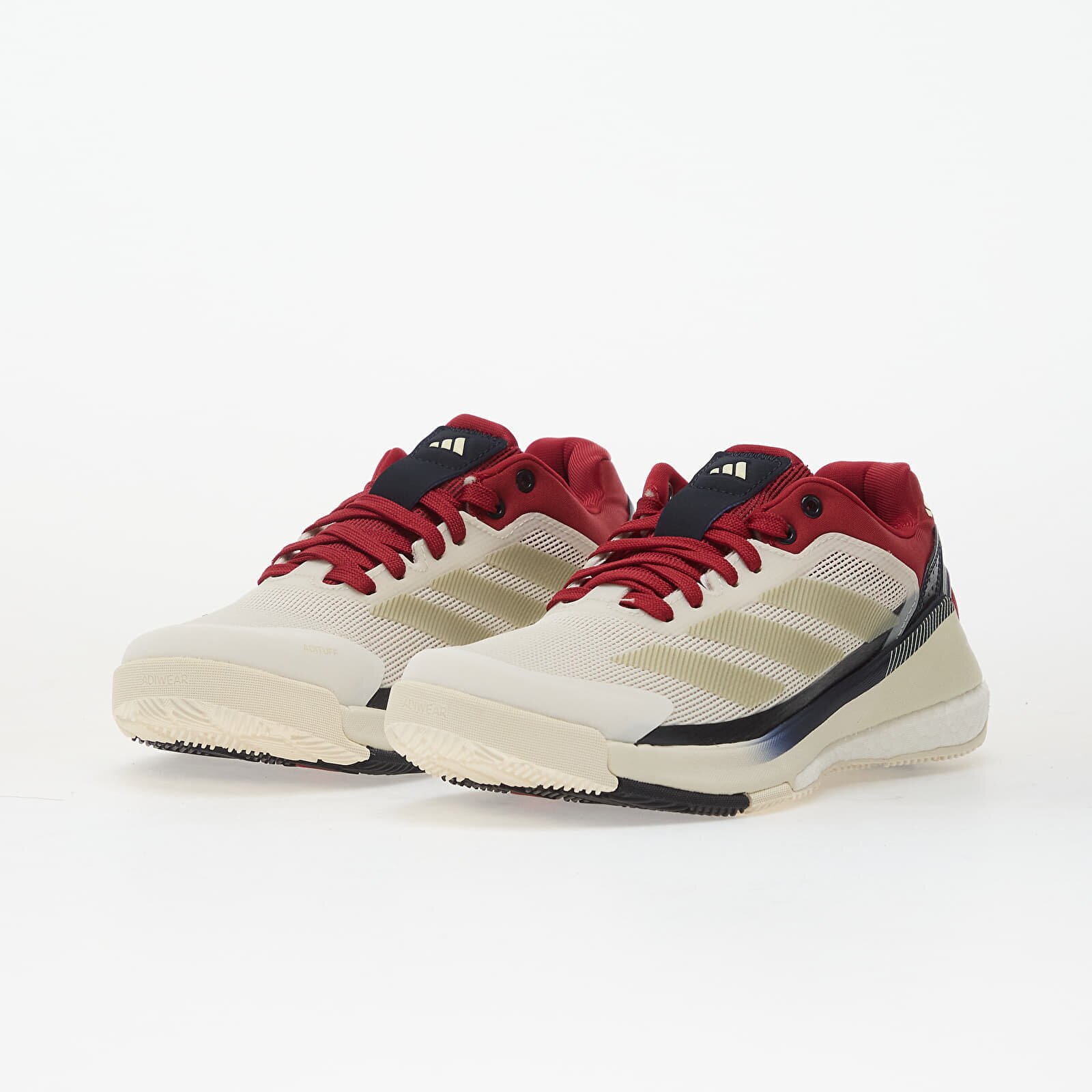 adidas Performance Сникърси adidas Crazyquick Boost Padel Chalk White/ Ice Gold Met./ Team Victory Red