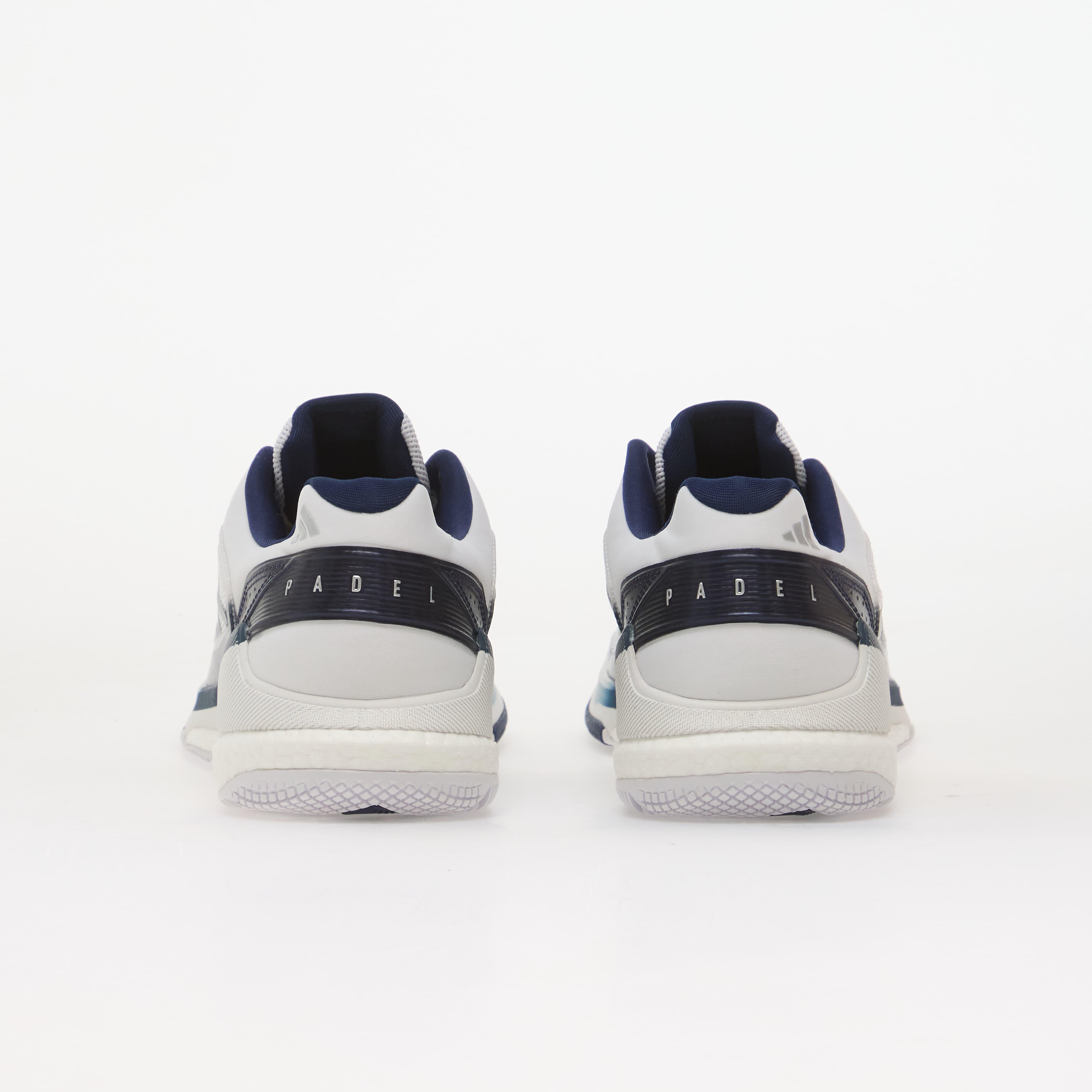 adidas Performance Сникърси adidas Crazyquick BOOST Padel Ftwr White/ Silver Met./ Dark Blue