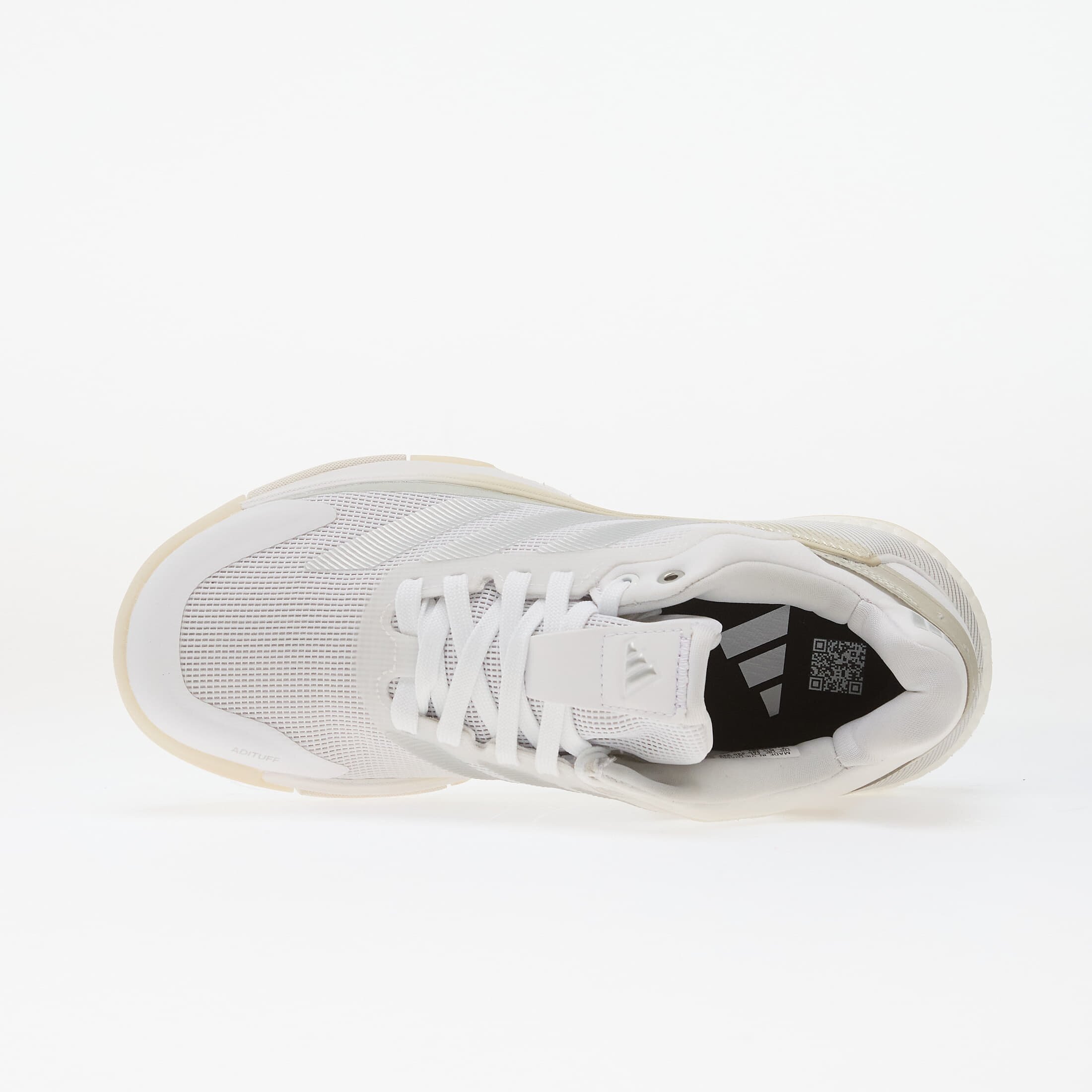 adidas Performance Сникърси adidas Crazyquick BOOST Padel Ftwr White/ Silver Met./ Zero Met.
