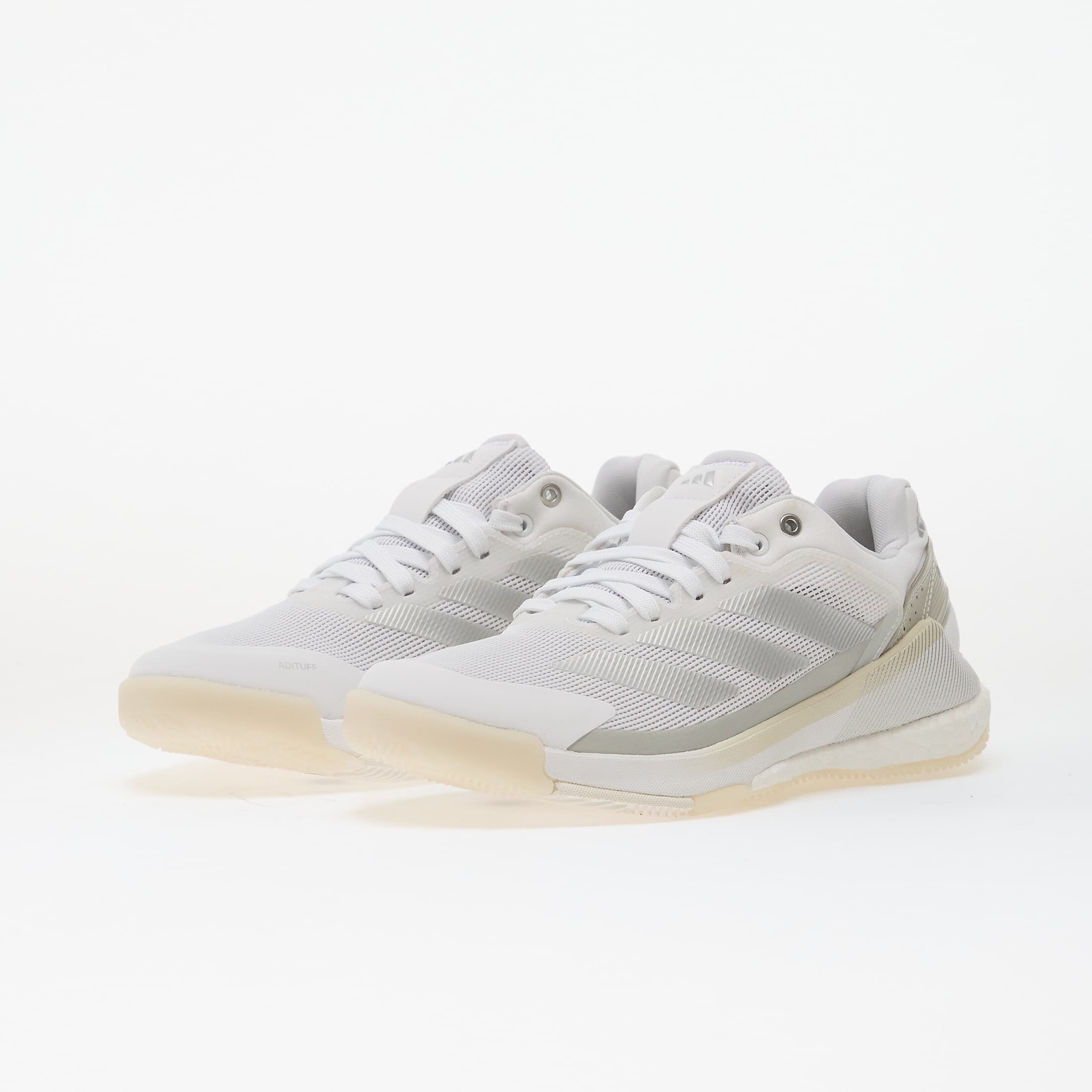 adidas Performance Сникърси adidas Crazyquick BOOST Padel Ftwr White/ Silver Met./ Zero Met.