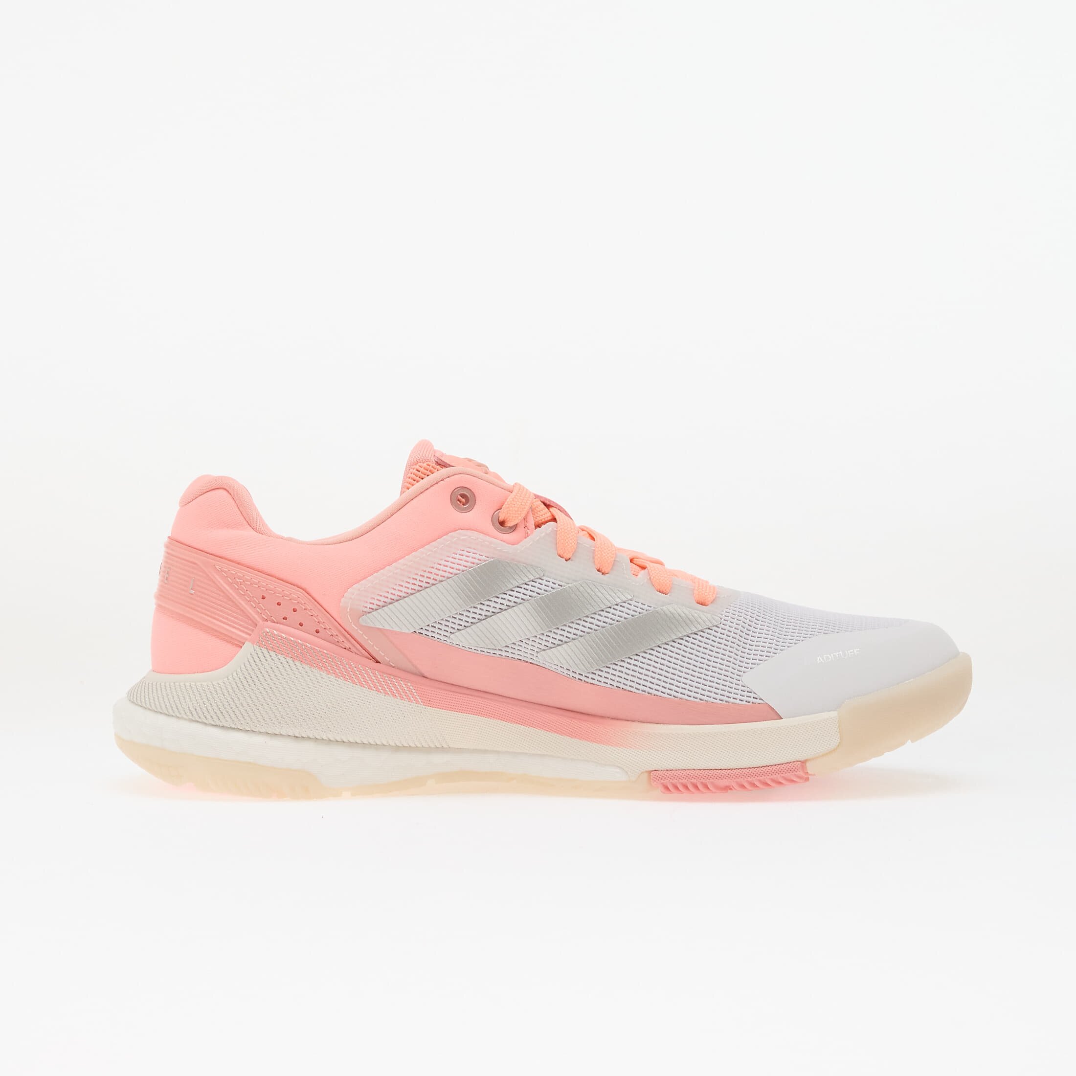 adidas Performance Сникърси adidas Crazyquick Boost Padel W Ftwr White/ Silver Met./ Frozen Turbo
