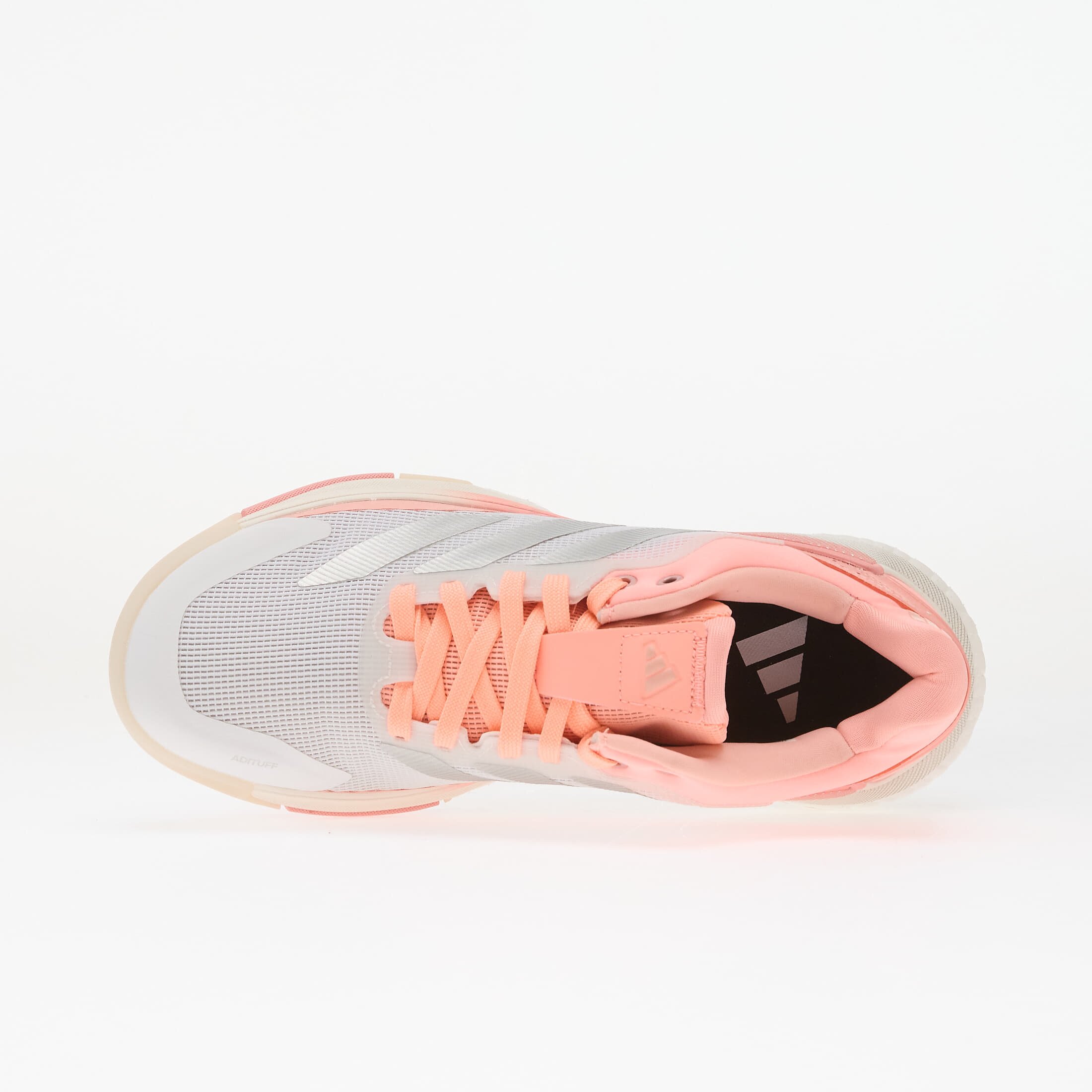 adidas Performance Сникърси adidas Crazyquick Boost Padel W Ftwr White/ Silver Met./ Frozen Turbo
