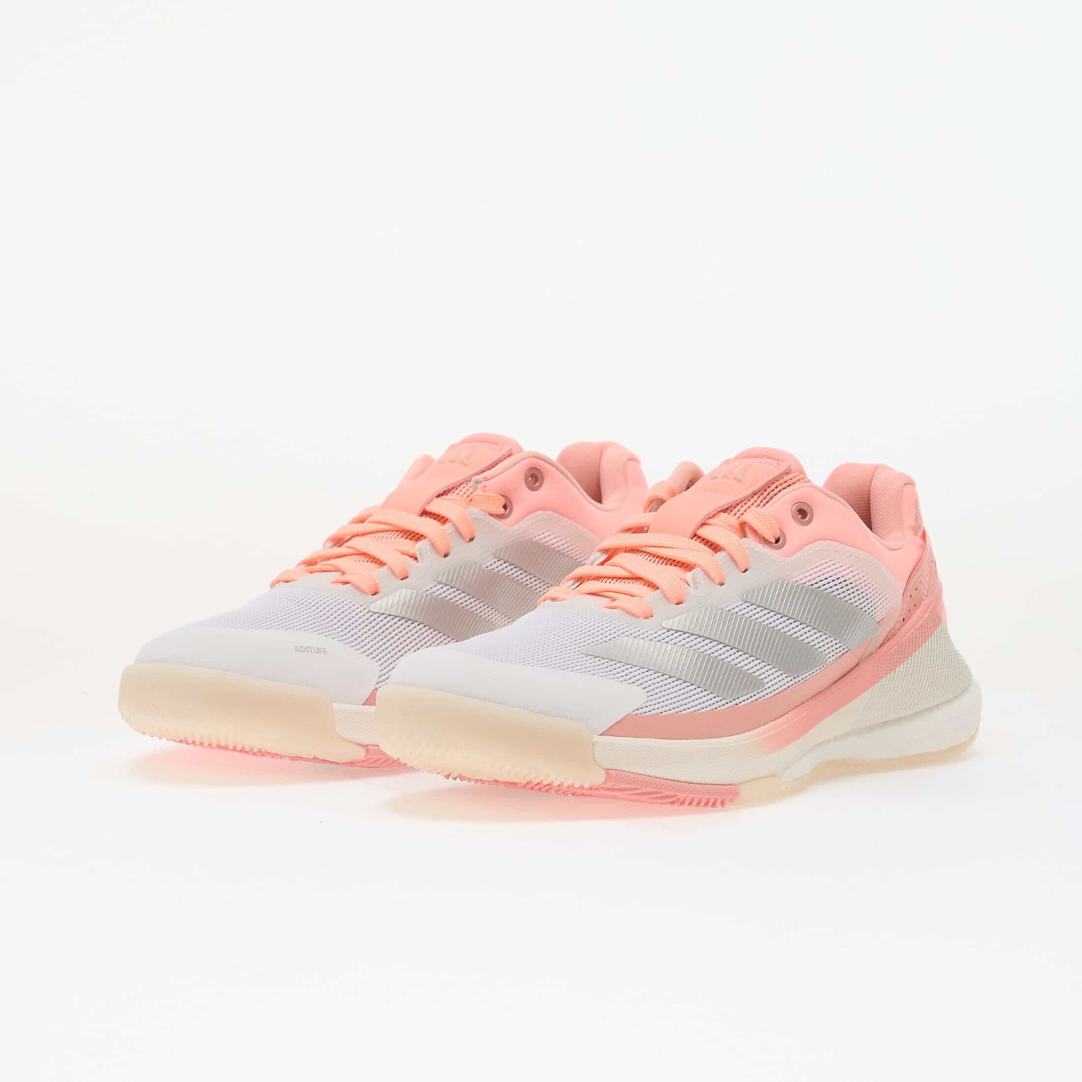 adidas Performance Сникърси adidas Crazyquick Boost Padel W Ftwr White/ Silver Met./ Frozen Turbo