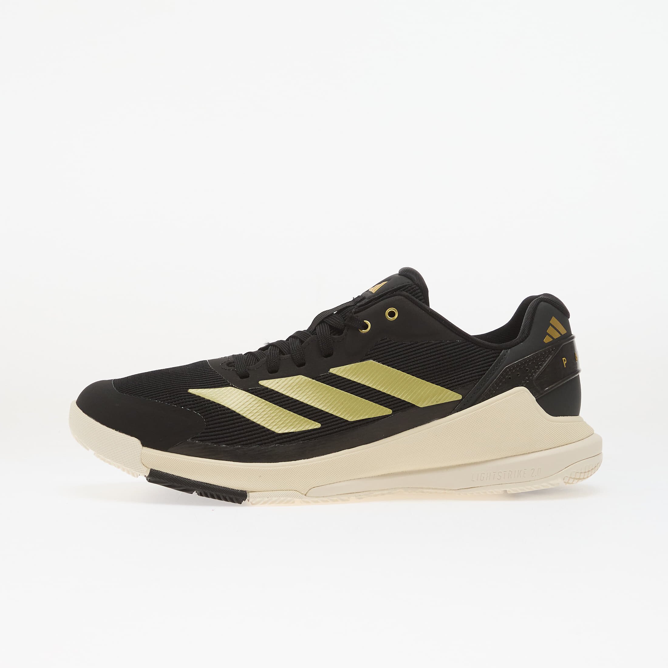 adidas Performance Сникърси adidas Crazyquick Ls Padel M Off White/ Core Black/ Gold Met.