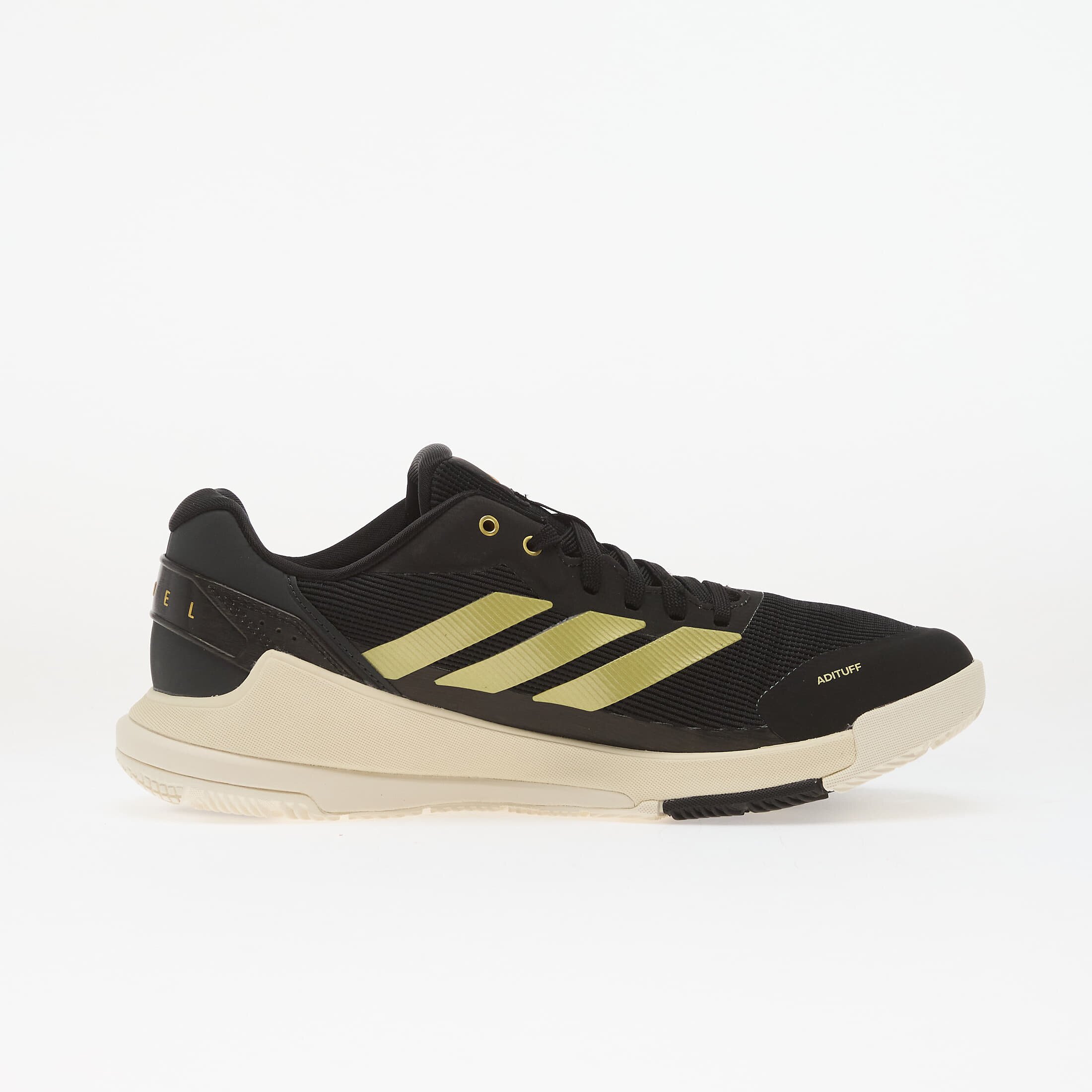 adidas Performance Сникърси adidas Crazyquick Ls Padel M Off White/ Core Black/ Gold Met.