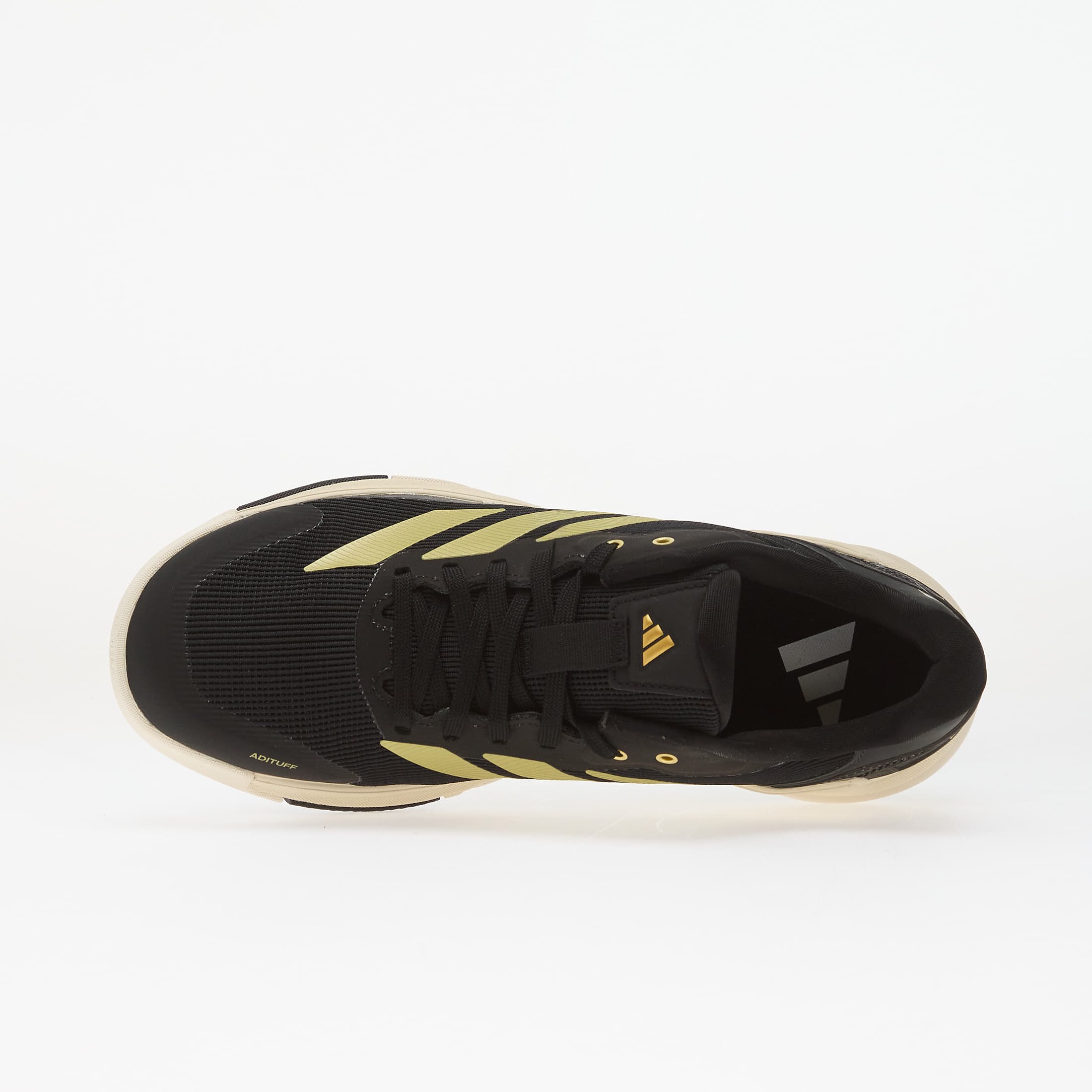 adidas Performance Сникърси adidas Crazyquick Ls Padel M Off White/ Core Black/ Gold Met.