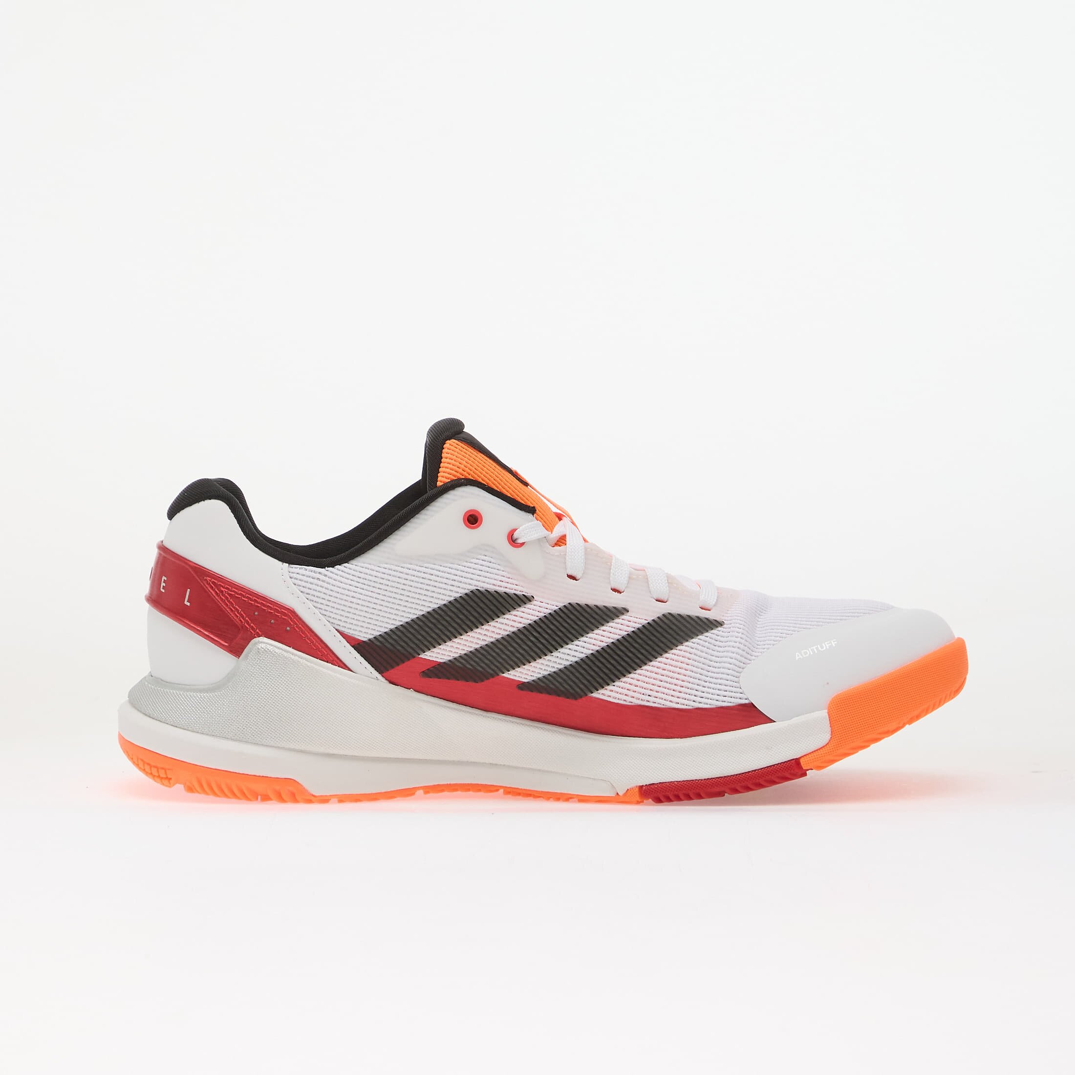 adidas Performance Сникърси adidas Crazyquick Padel Ftwr White/ Core Black/ Lucid Orange