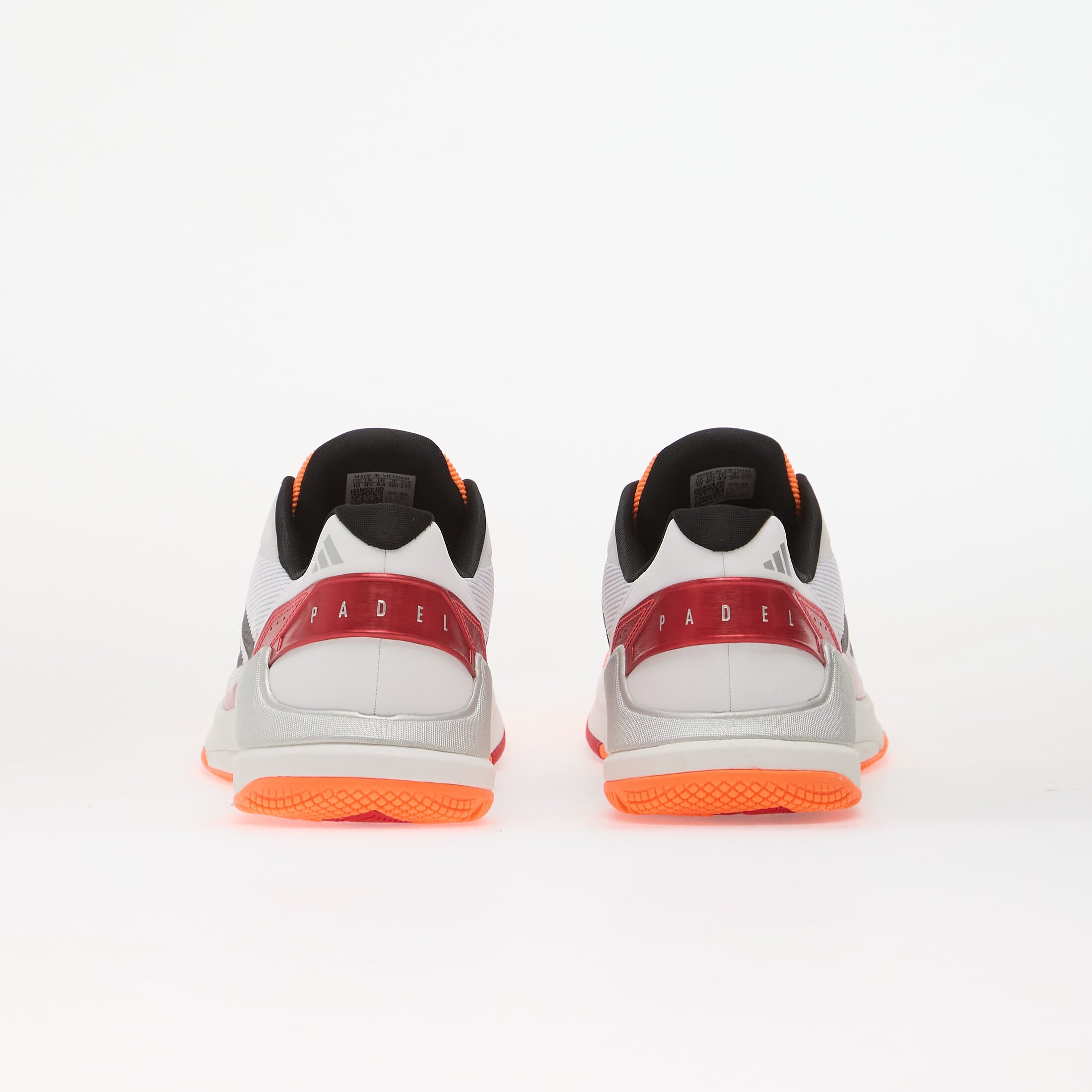 adidas Performance Сникърси adidas Crazyquick Padel Ftwr White/ Core Black/ Lucid Orange
