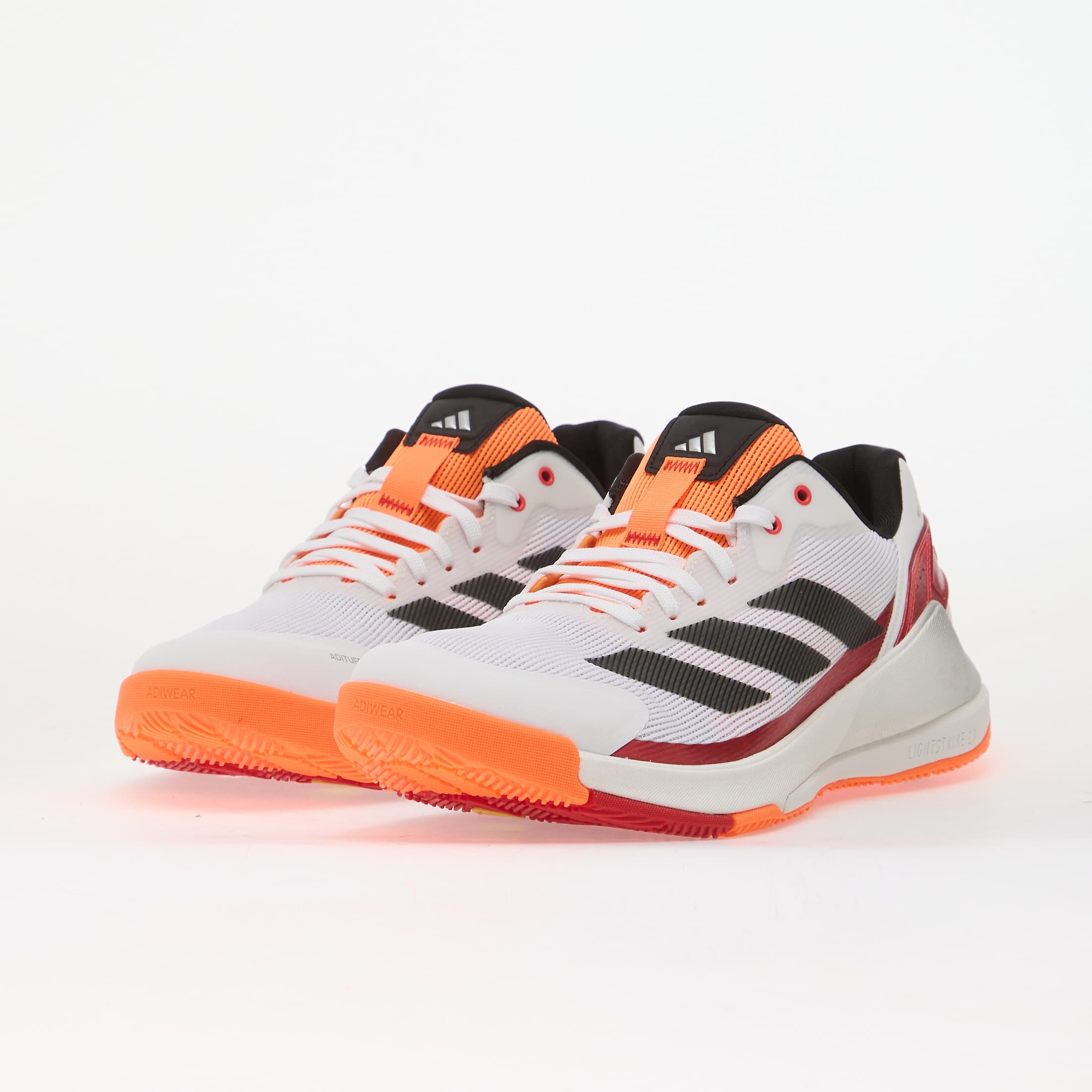 adidas Performance Сникърси adidas Crazyquick Padel Ftwr White/ Core Black/ Lucid Orange