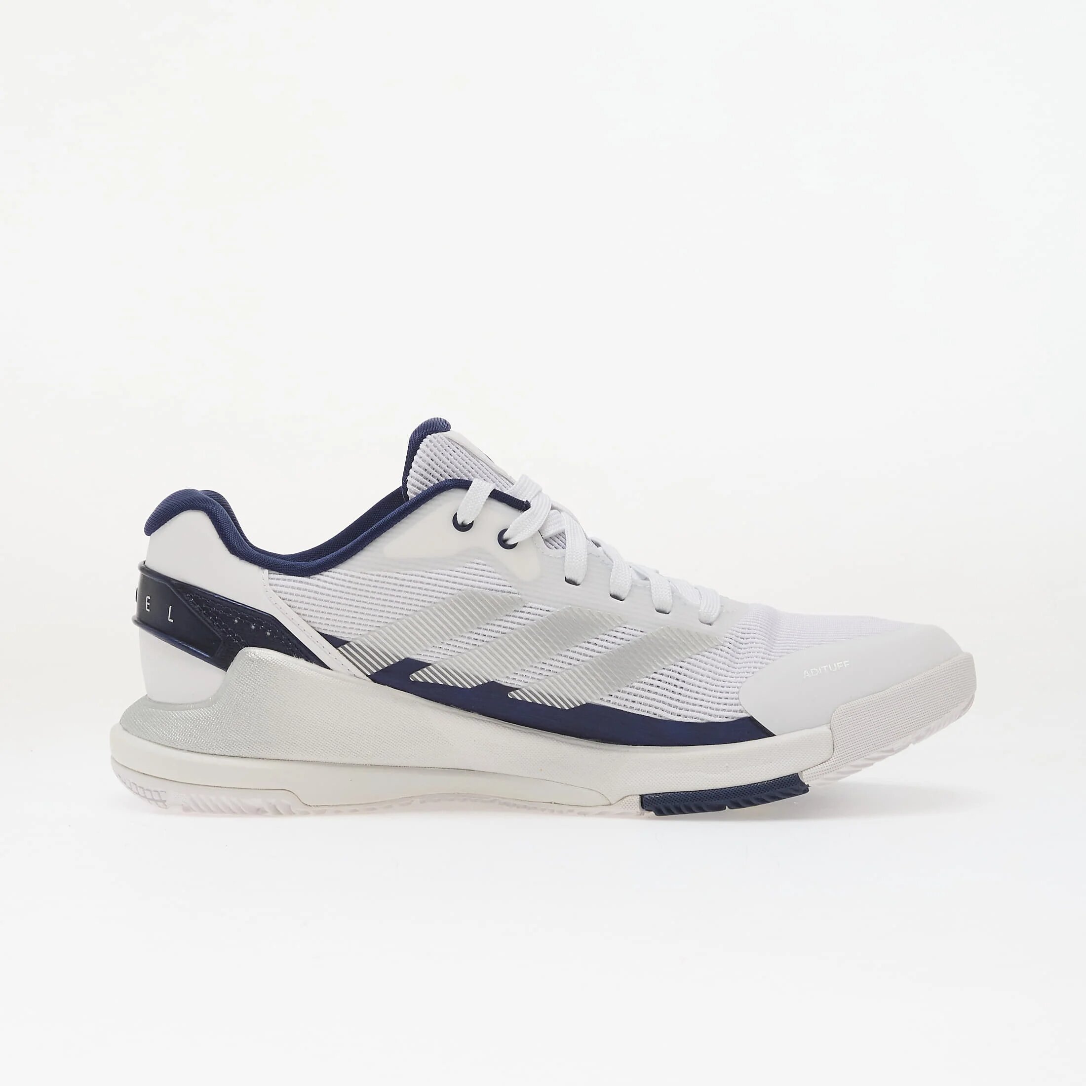 adidas Performance Сникърси adidas Crazyquick Padel Ftwr White/ Silver Met./ Dark Blue