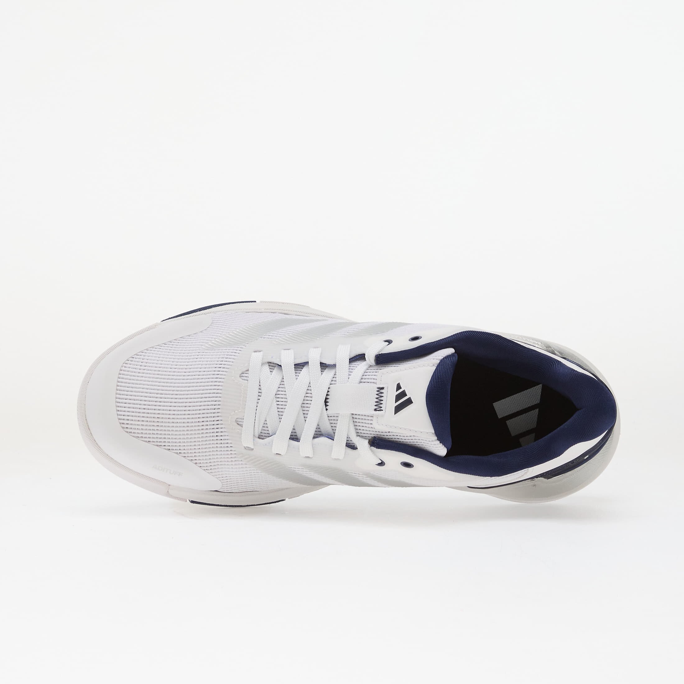 adidas Performance Сникърси adidas Crazyquick Padel Ftwr White/ Silver Met./ Dark Blue