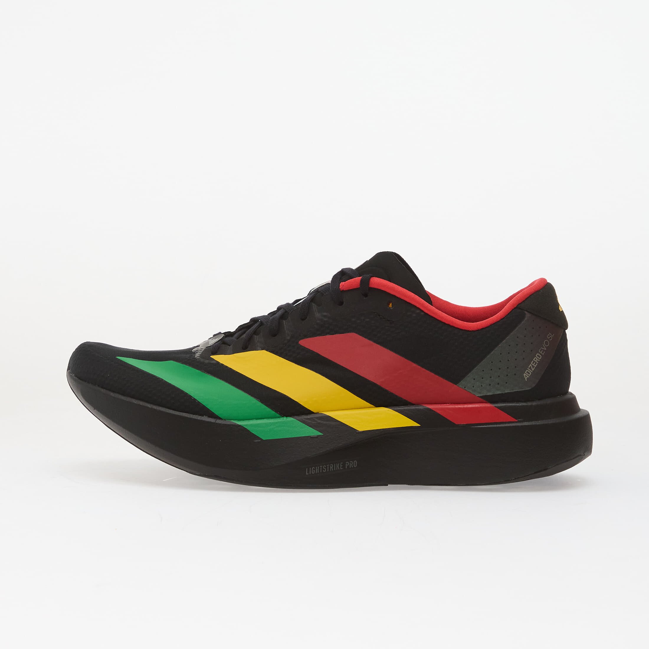 adidas Performance Сникърси adidas Jamaica 26 X Bob Marley Adizero Evo SL Woven Core Black/ Vivid Green/ Bold Gold