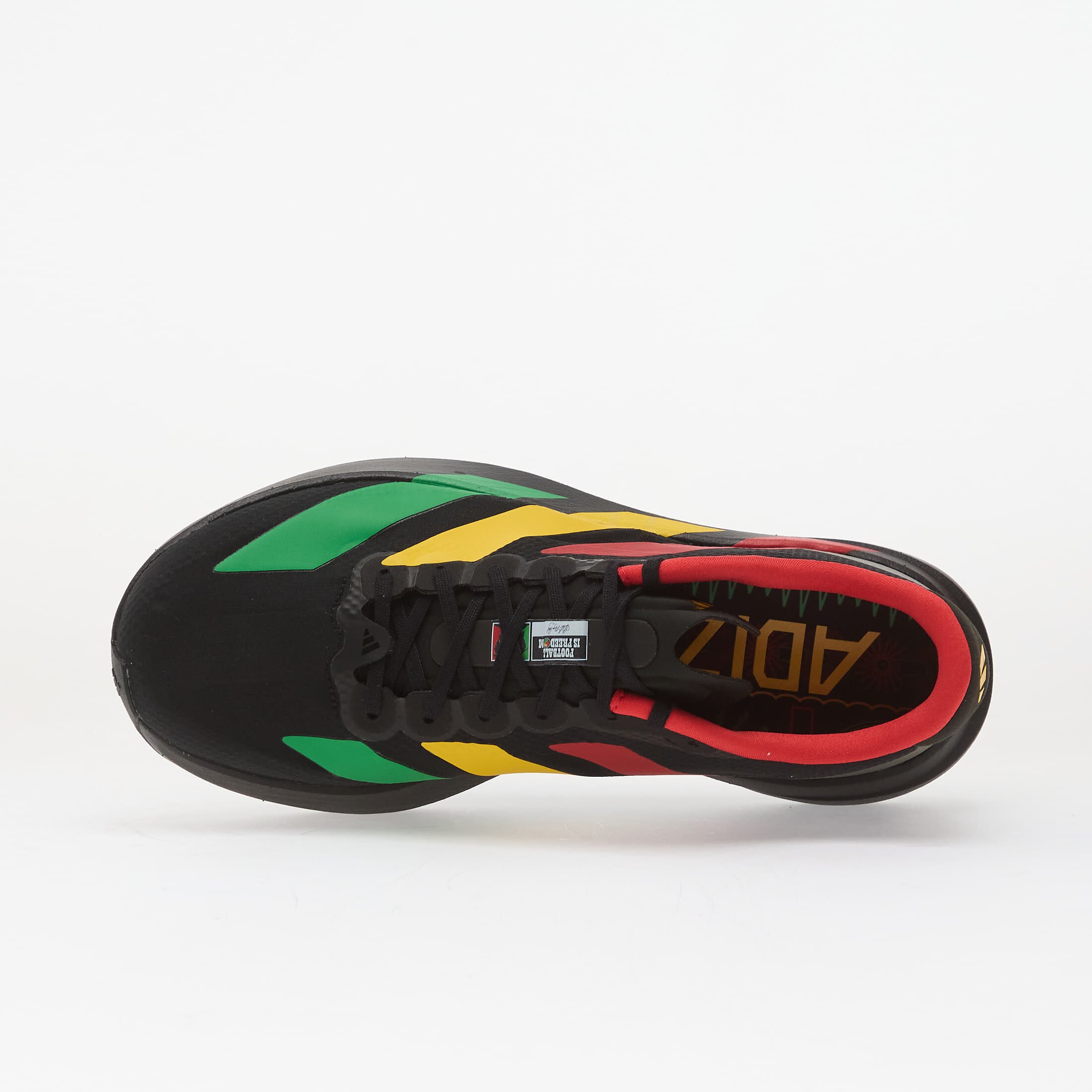 adidas Performance Сникърси adidas Jamaica 26 X Bob Marley Adizero Evo SL Woven Core Black/ Vivid Green/ Bold Gold