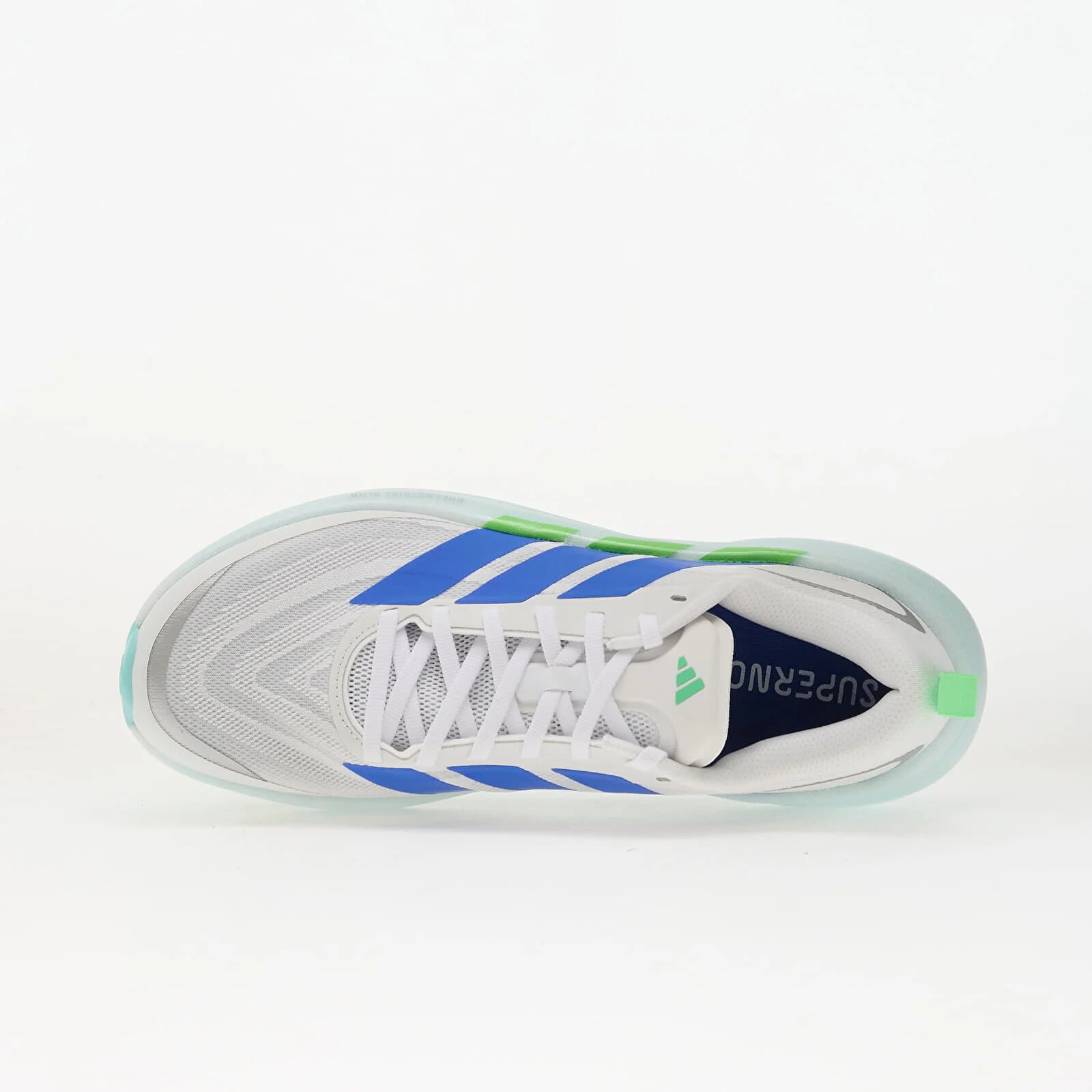 adidas Performance Сникърси adidas Supernova Glide M Running Ftwr White/ Blue/ Lime Burst