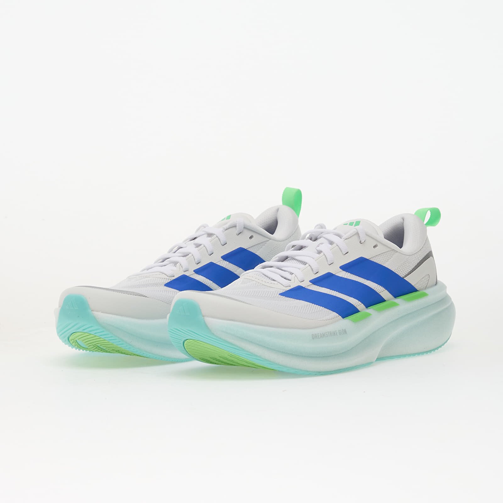 adidas Performance Сникърси adidas Supernova Glide M Running Ftwr White/ Blue/ Lime Burst