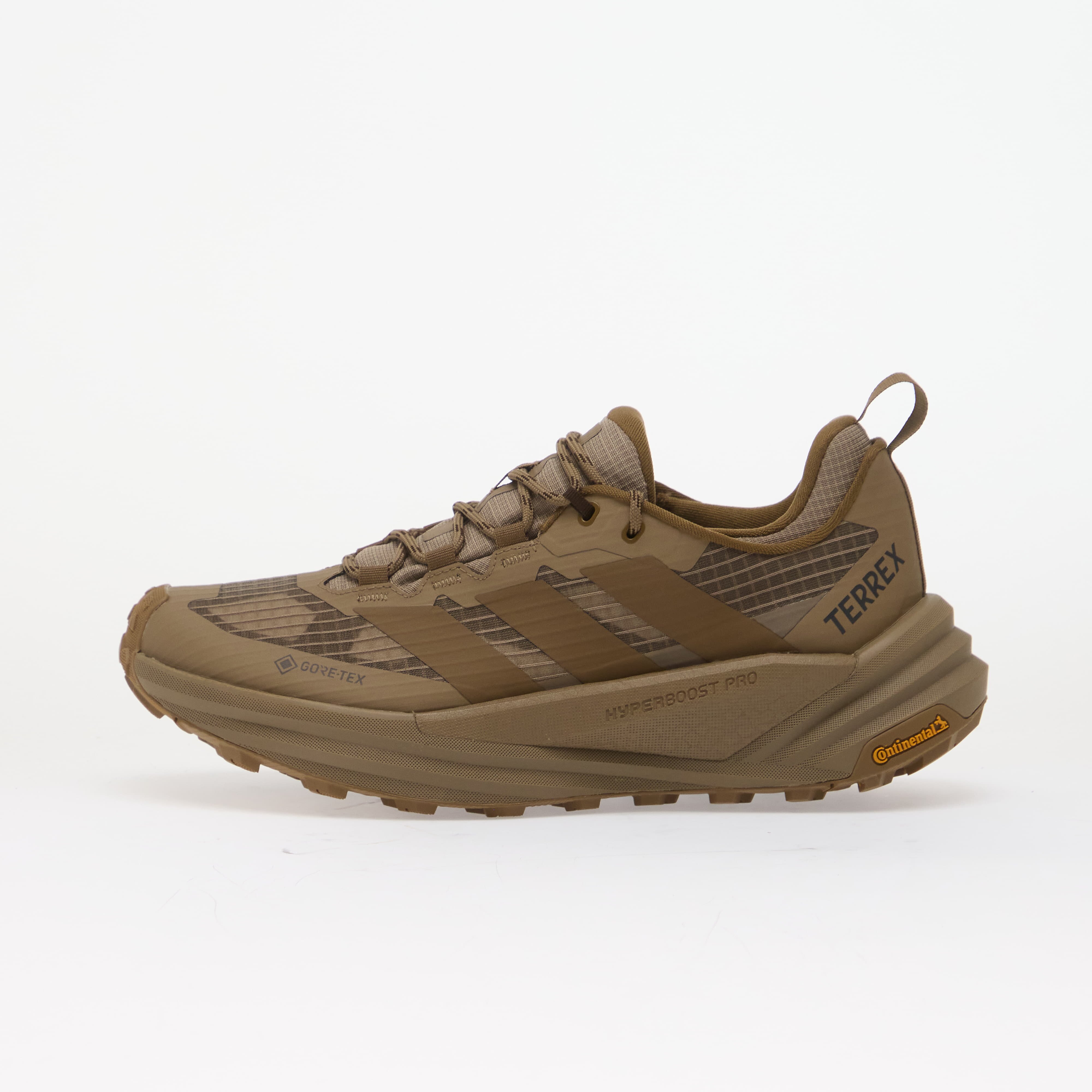 adidas Performance Сникърси adidas TERREX Freehiker 3 Low GORE-TEX Khaki Six/ Brown Oxide/ Dark Brown