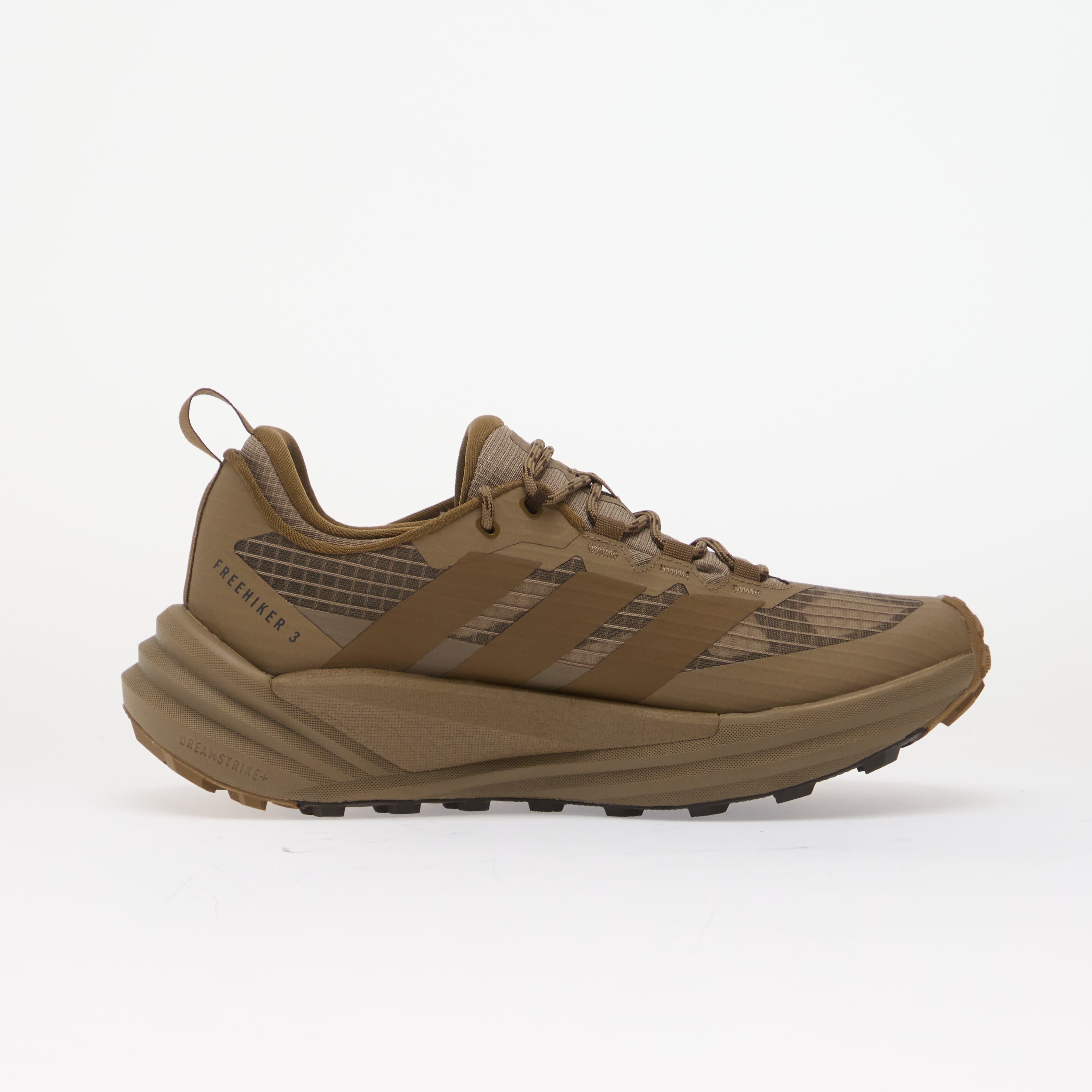 adidas Performance Сникърси adidas TERREX Freehiker 3 Low GORE-TEX Khaki Six/ Brown Oxide/ Dark Brown