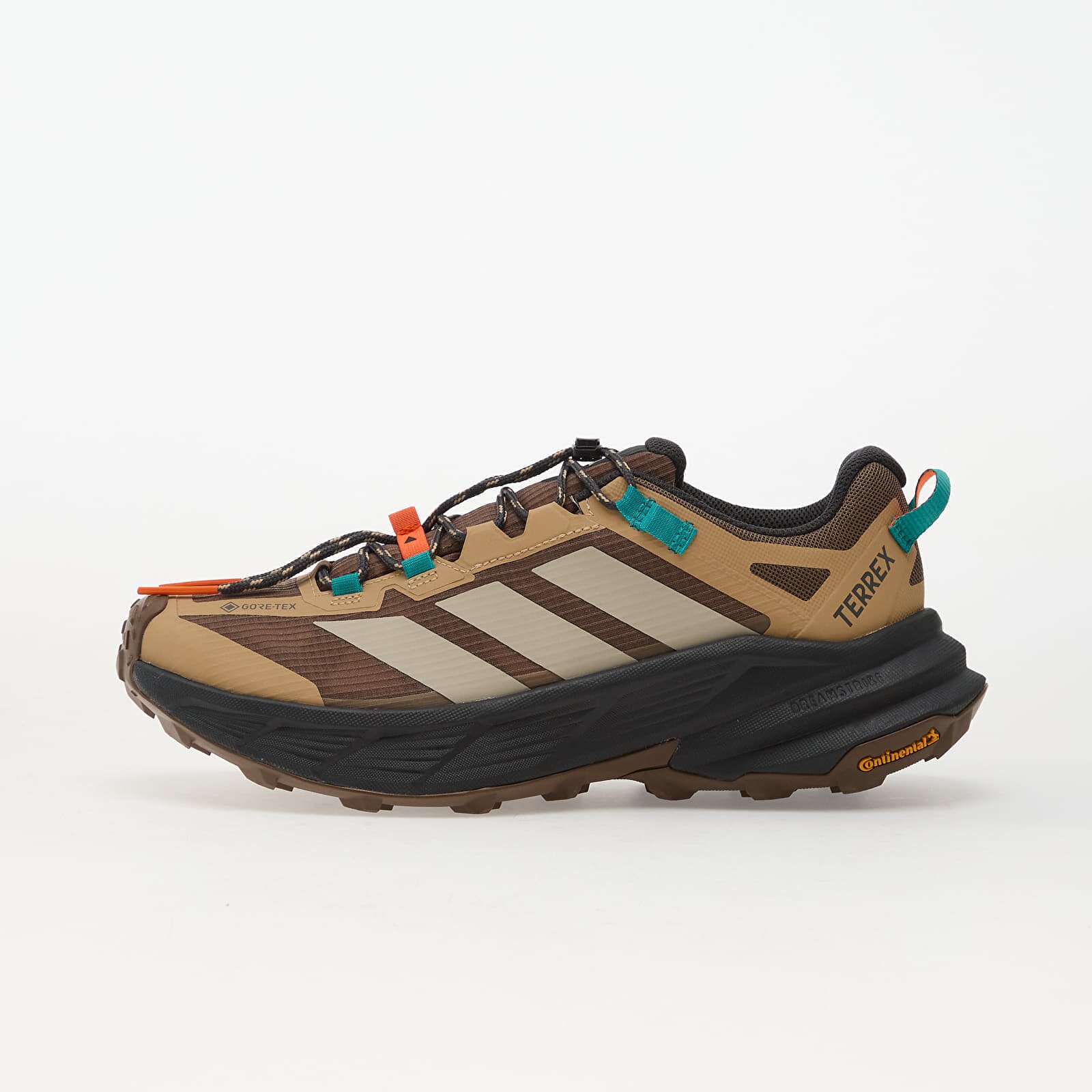 adidas Performance Сникърси adidas Terrex Freehiker SL GORE-TEX Hiking Earth Strata/ Wonder Alumina/ Pure Teal