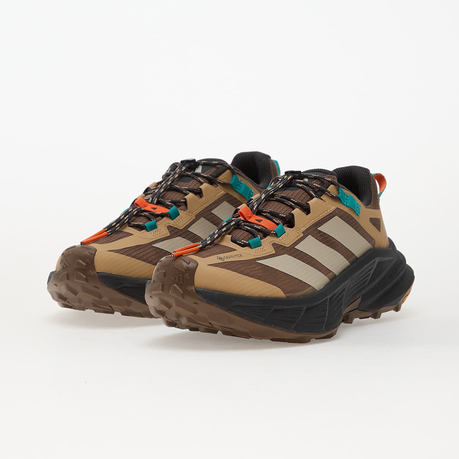 adidas Performance Сникърси adidas Terrex Freehiker SL GORE-TEX Hiking Earth Strata/ Wonder Alumina/ Pure Teal
