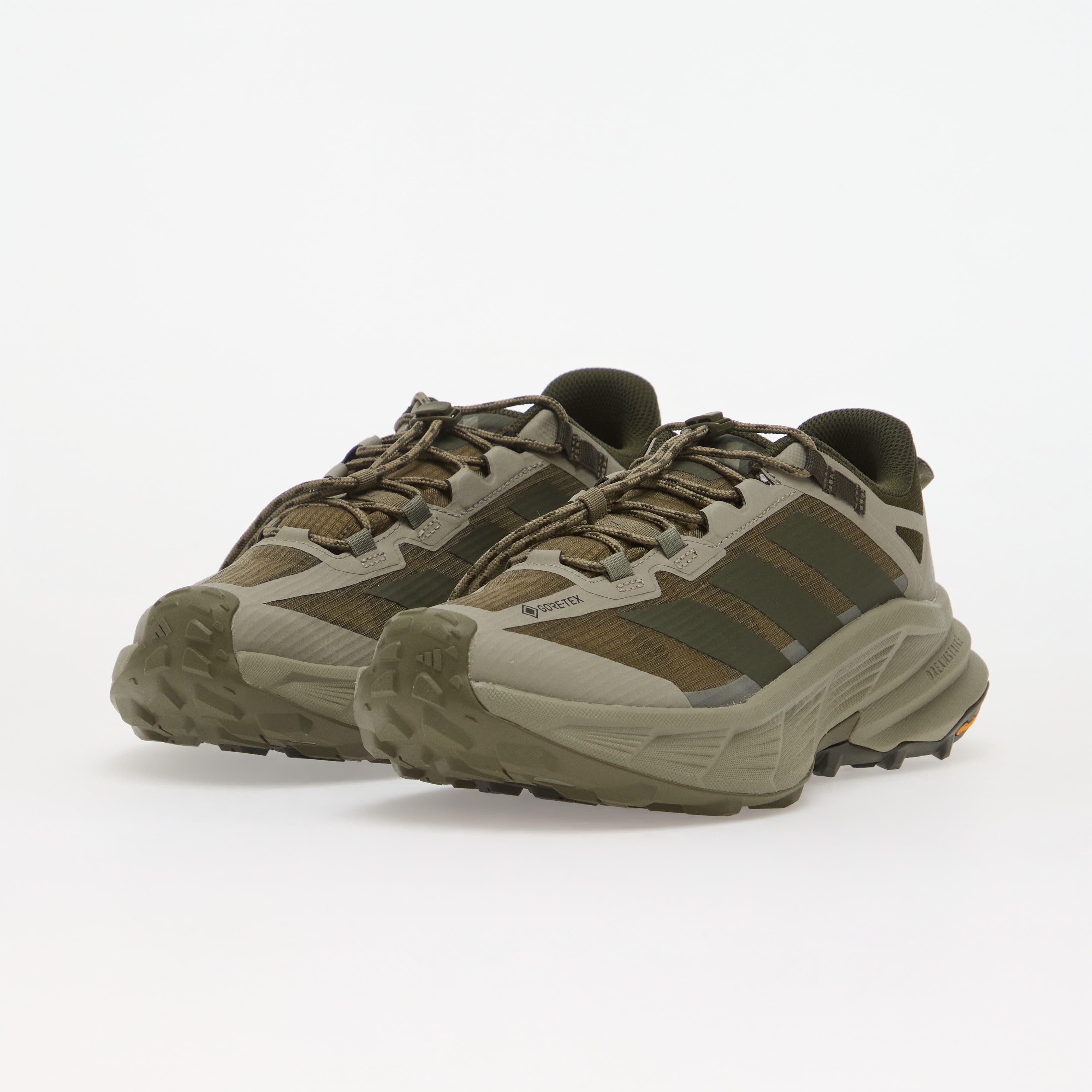 adidas Performance Сникърси adidas Terrex Freehiker SL GORE-TEX Hiking Olive Strata/ Night Cargo/ Silver Pebble