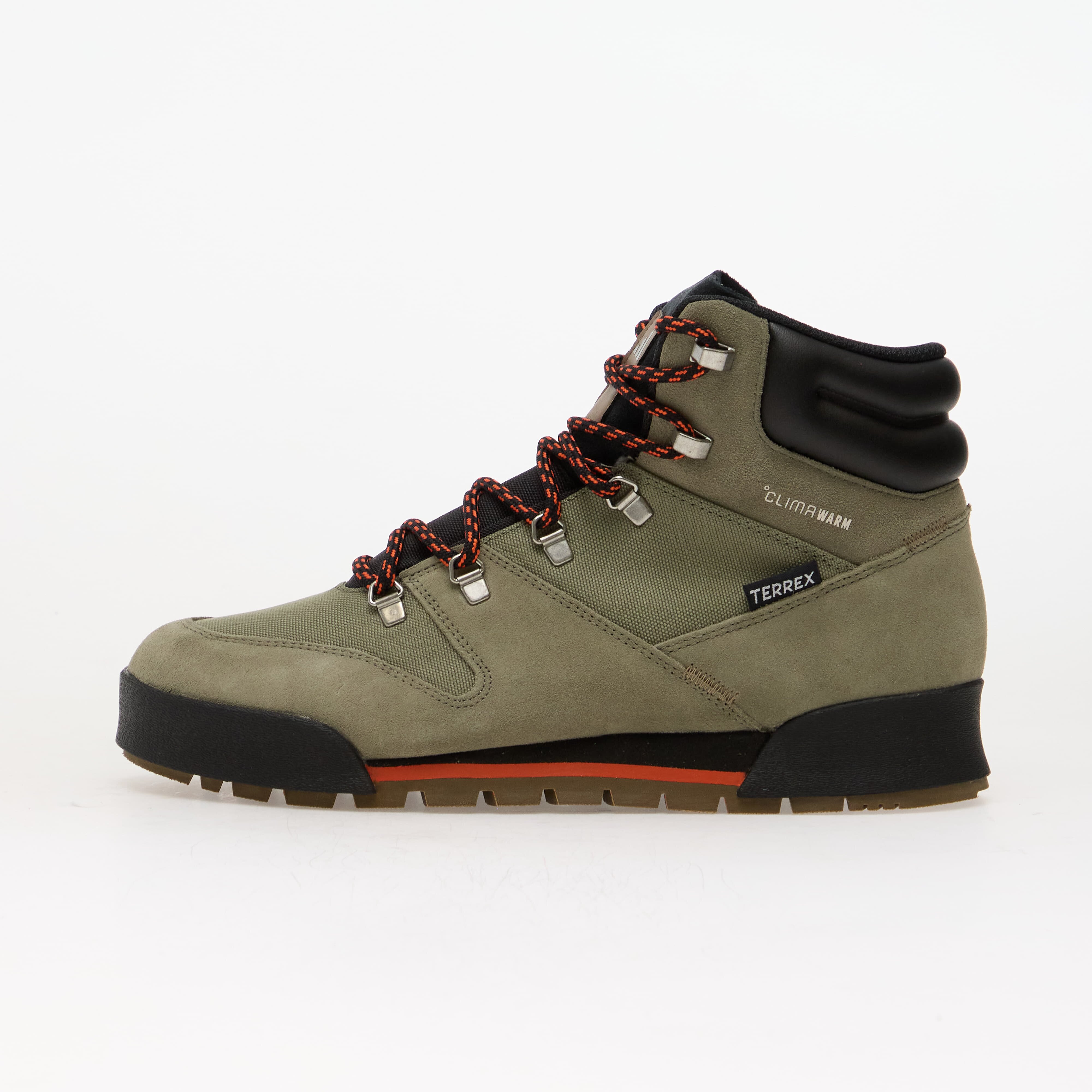 adidas Performance Сникърси adidas Terrex Snowpitch CLIMAWARM Winter Hiking Olive Three/ Khaki Six/ Semi Impact Orange