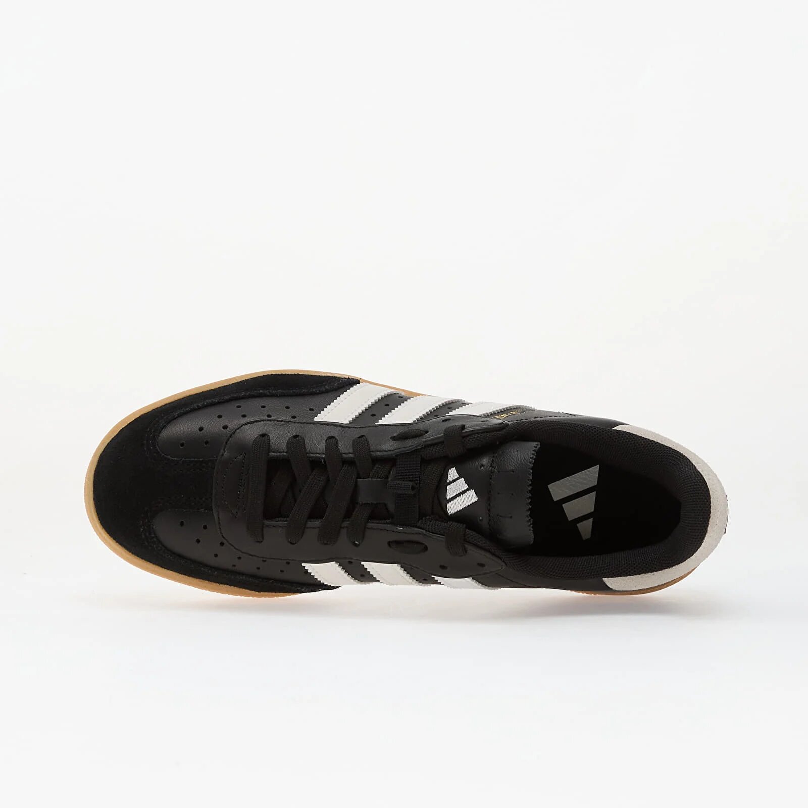 adidas Performance Сникърси adidas Velosamba Leather Core Black/ Ftwr White/ Gold Met.
