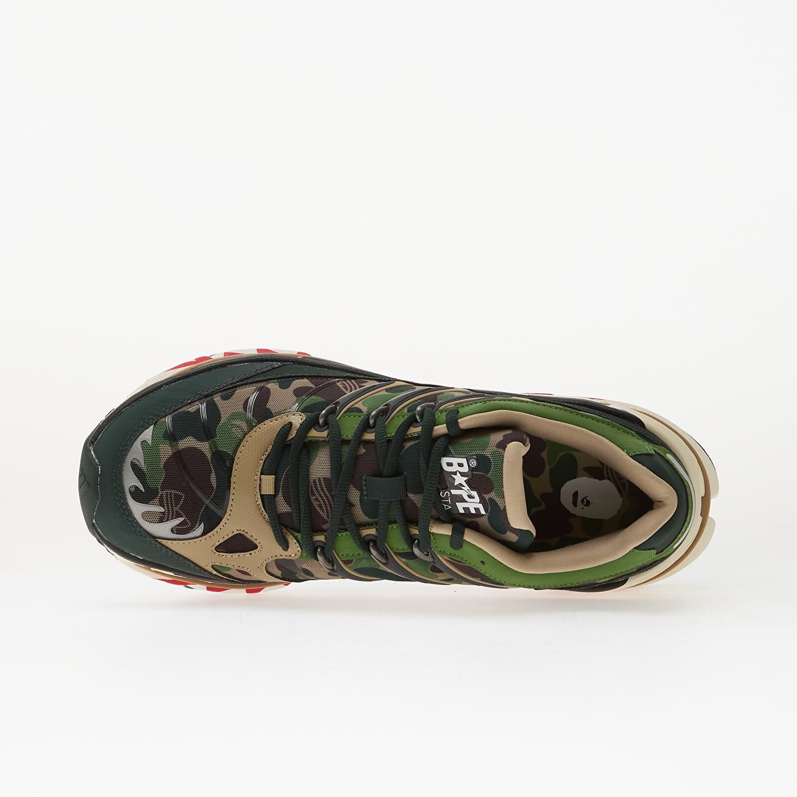 adidas Performance Сникърси adidas x BAPE Adistar HRMY Hemp/ Iron Met./ Off White