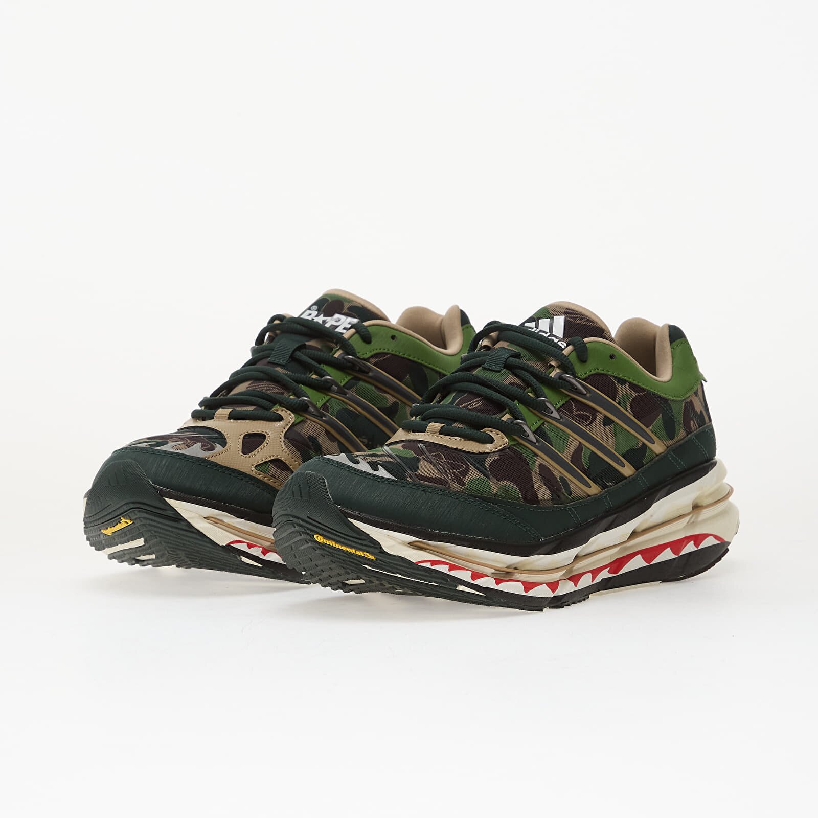 adidas Performance Сникърси adidas x BAPE Adistar HRMY Hemp/ Iron Met./ Off White