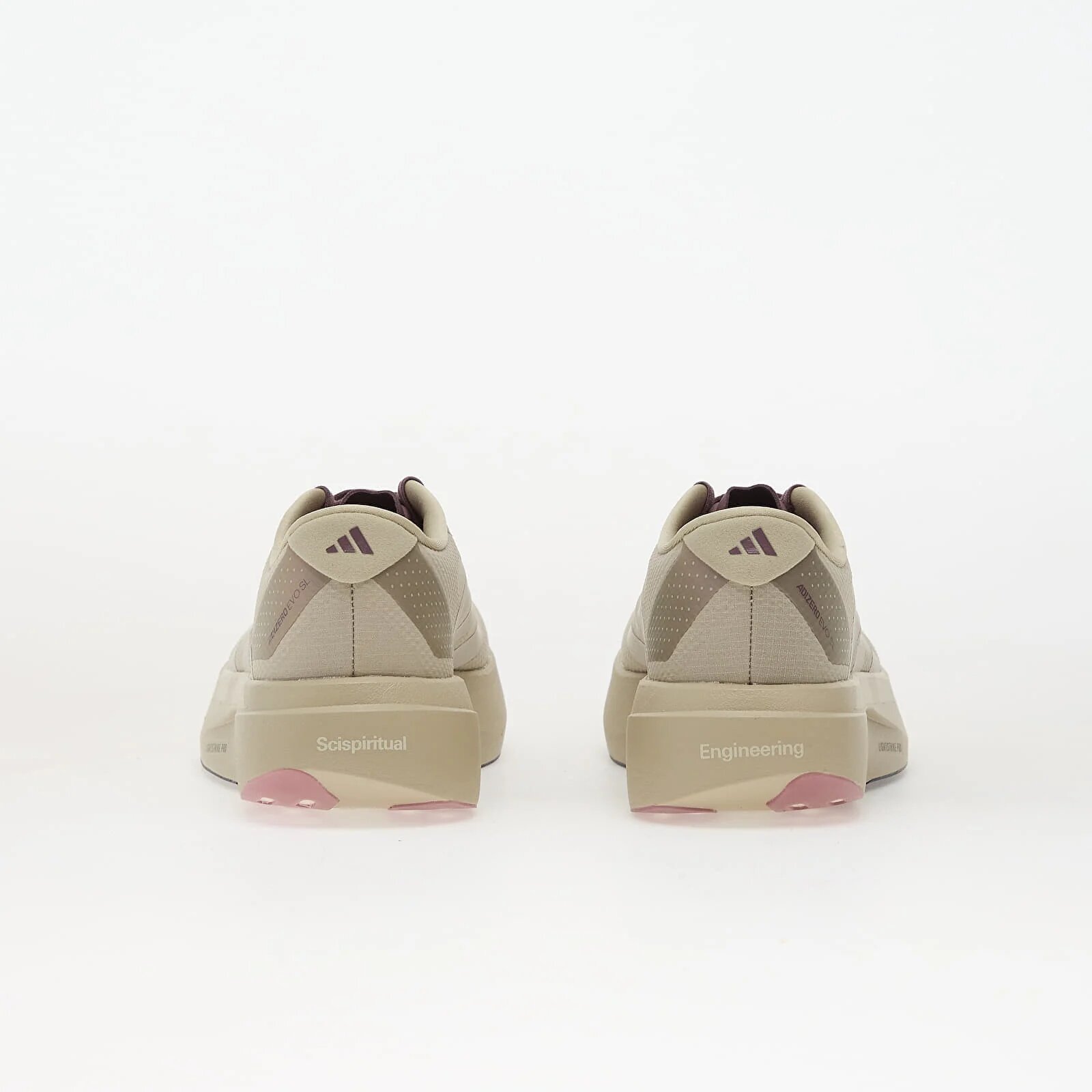 adidas Performance Сникърси adidas x Hermanos Koumori Adizero EVO SL Woven Putty Grey/ Alumina/ Shadow Fig