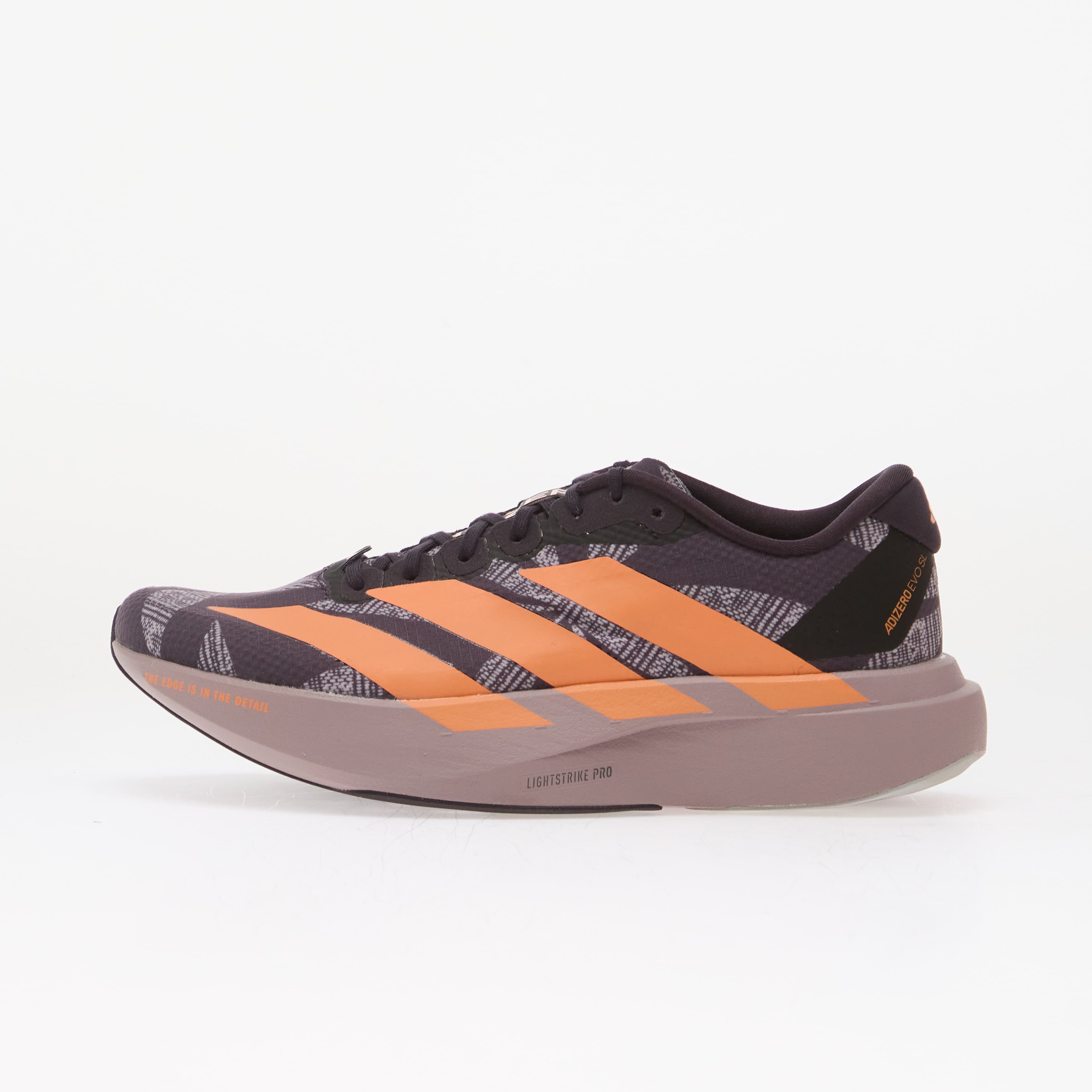 adidas Performance Сникърси adidas x Labrum Adizero EVO SL Aurora Black/ Easy Orange/ Preloved Fig