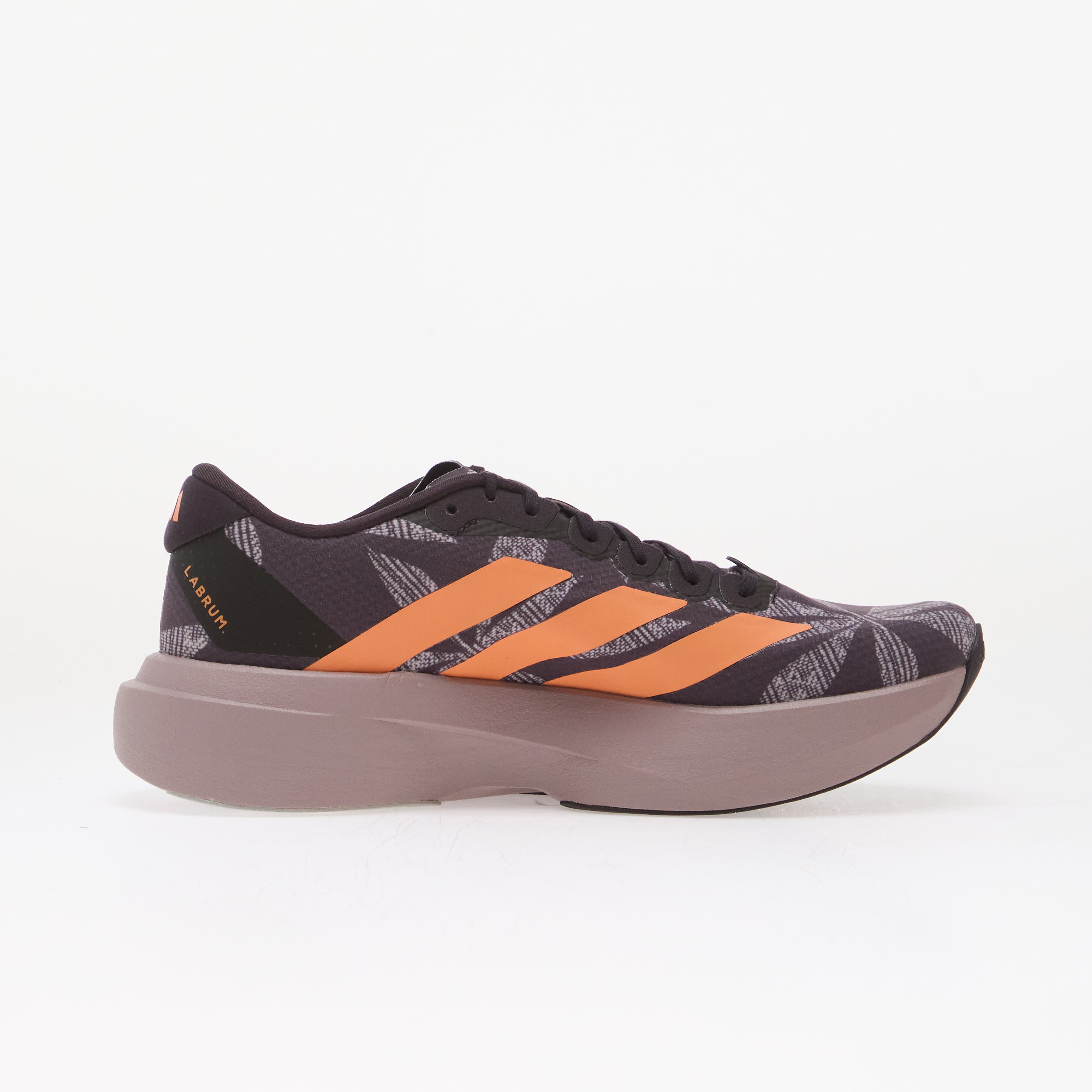 adidas Performance Сникърси adidas x Labrum Adizero EVO SL Aurora Black/ Easy Orange/ Preloved Fig