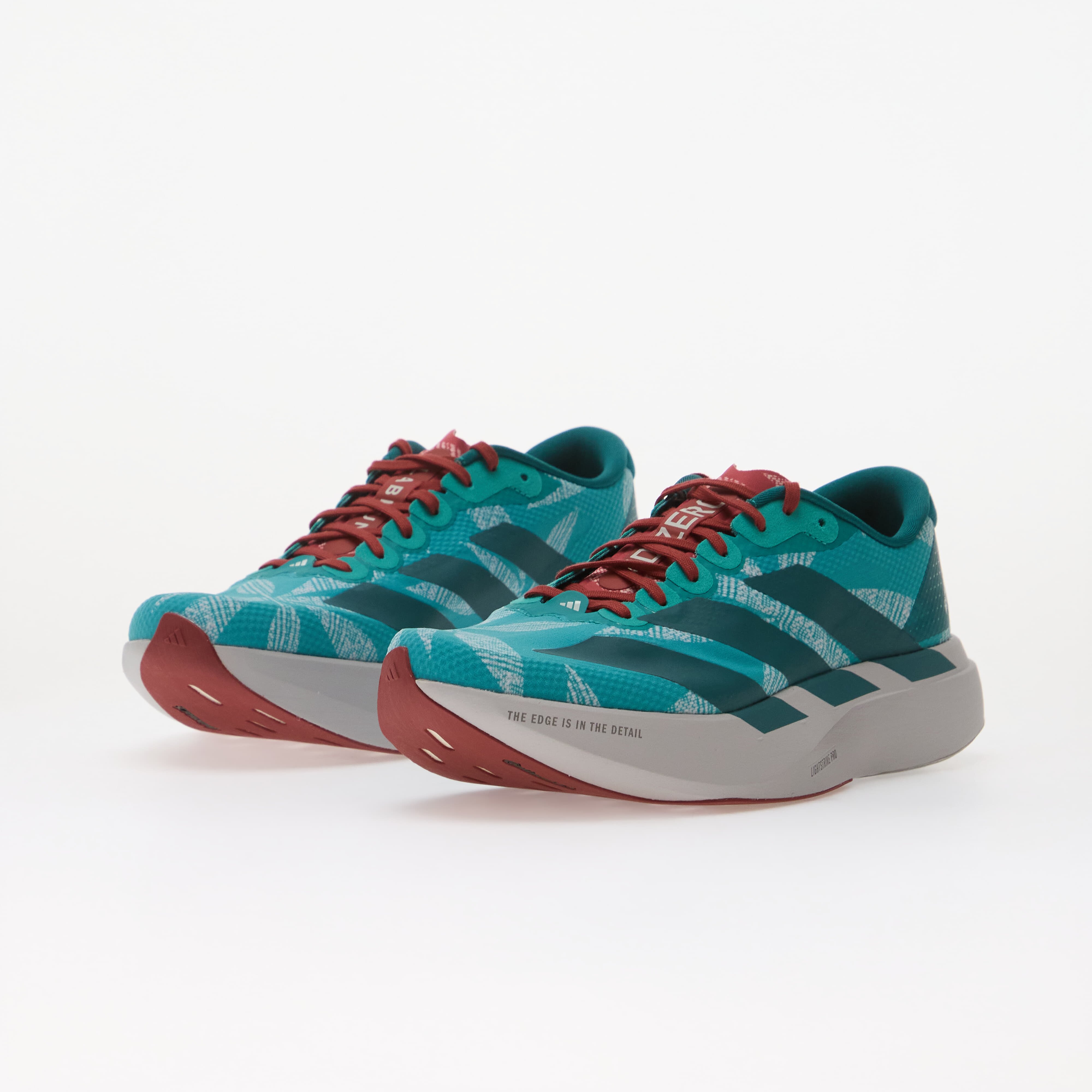 adidas Performance Сникърси adidas x Labrum Adizero EVO SL Pure Teal/ Legacy Teal/ Mystery Red