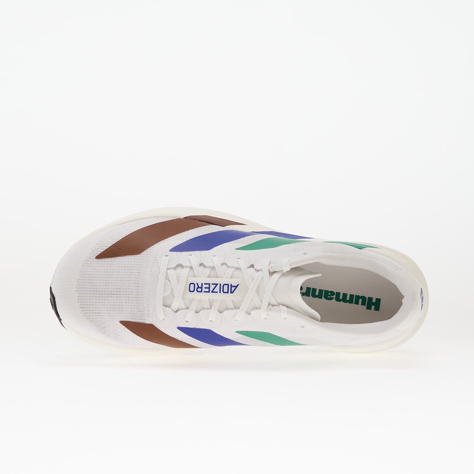adidas Performance Сникърси adidas x Pharrell Williams Humanrace Adizero Evo SL Ftw White/ Secogr/ Semi Lucid Blue