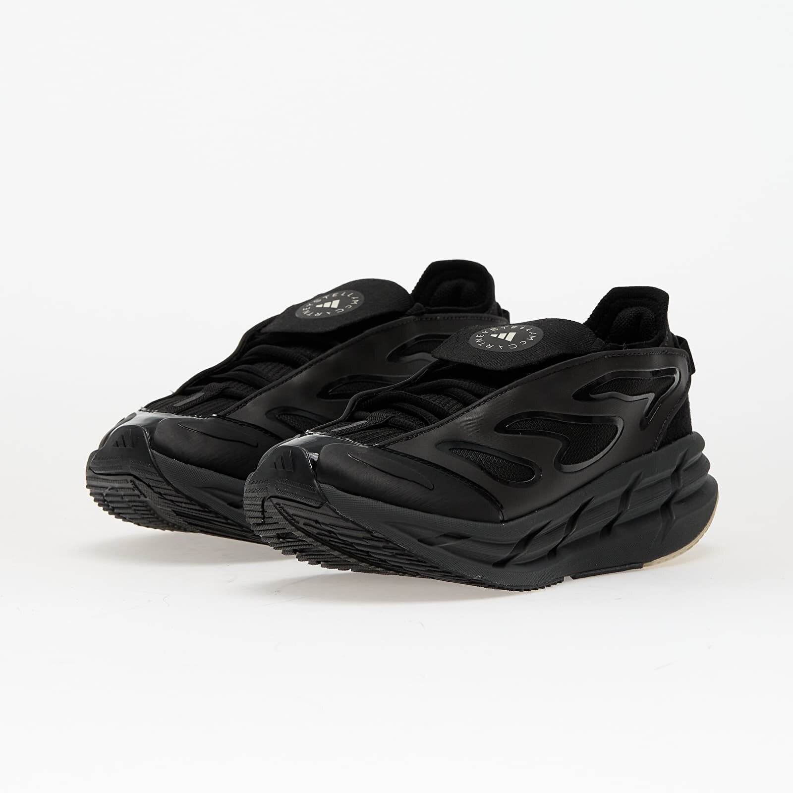 adidas Performance Сникърси adidas x Stella McCartney Adistar Core Black/ Utility Black/ Almond Milk