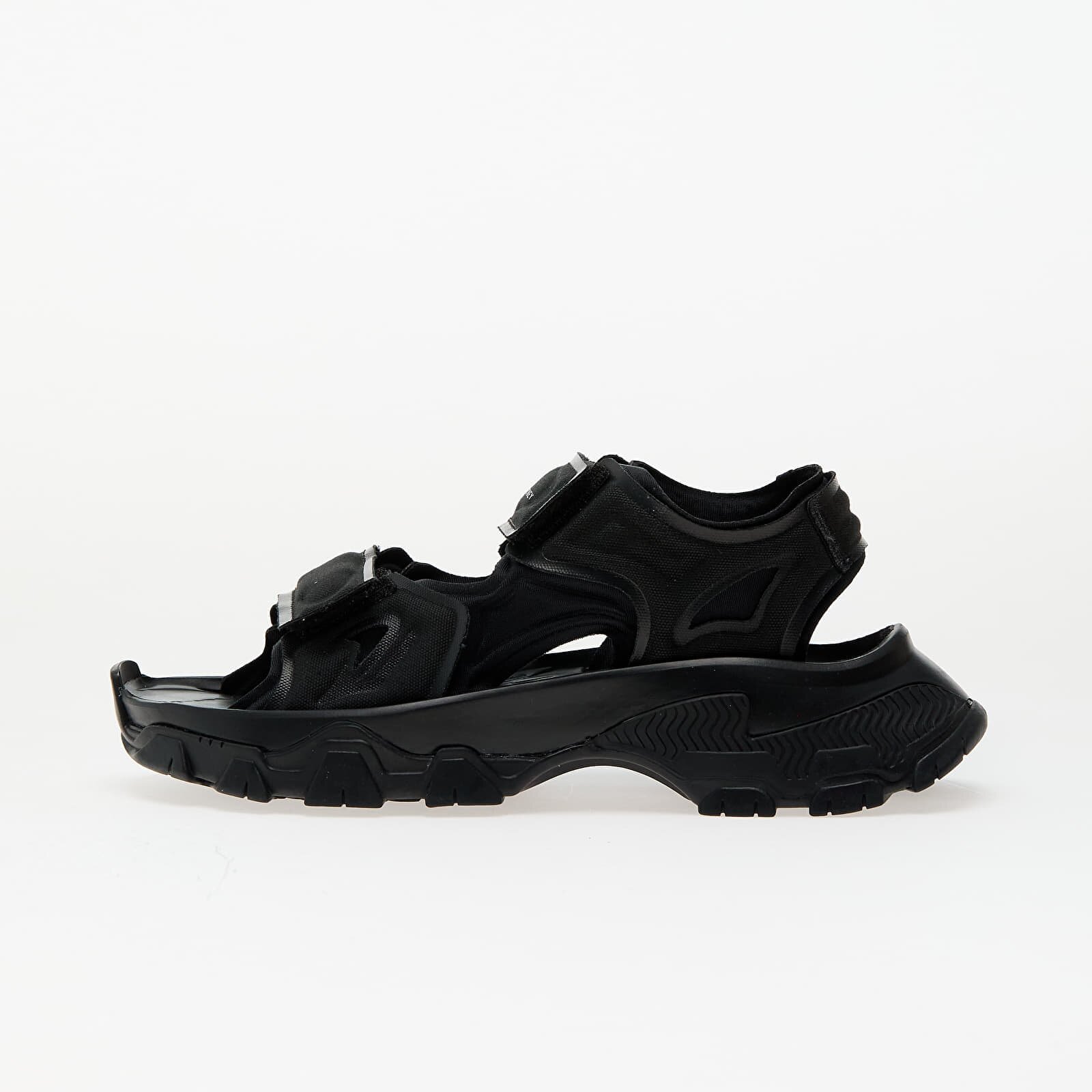 adidas Performance Сникърси adidas x Stella McCartney Hika Sandal Canvas Core Black/ Core Black/ Utility Black
